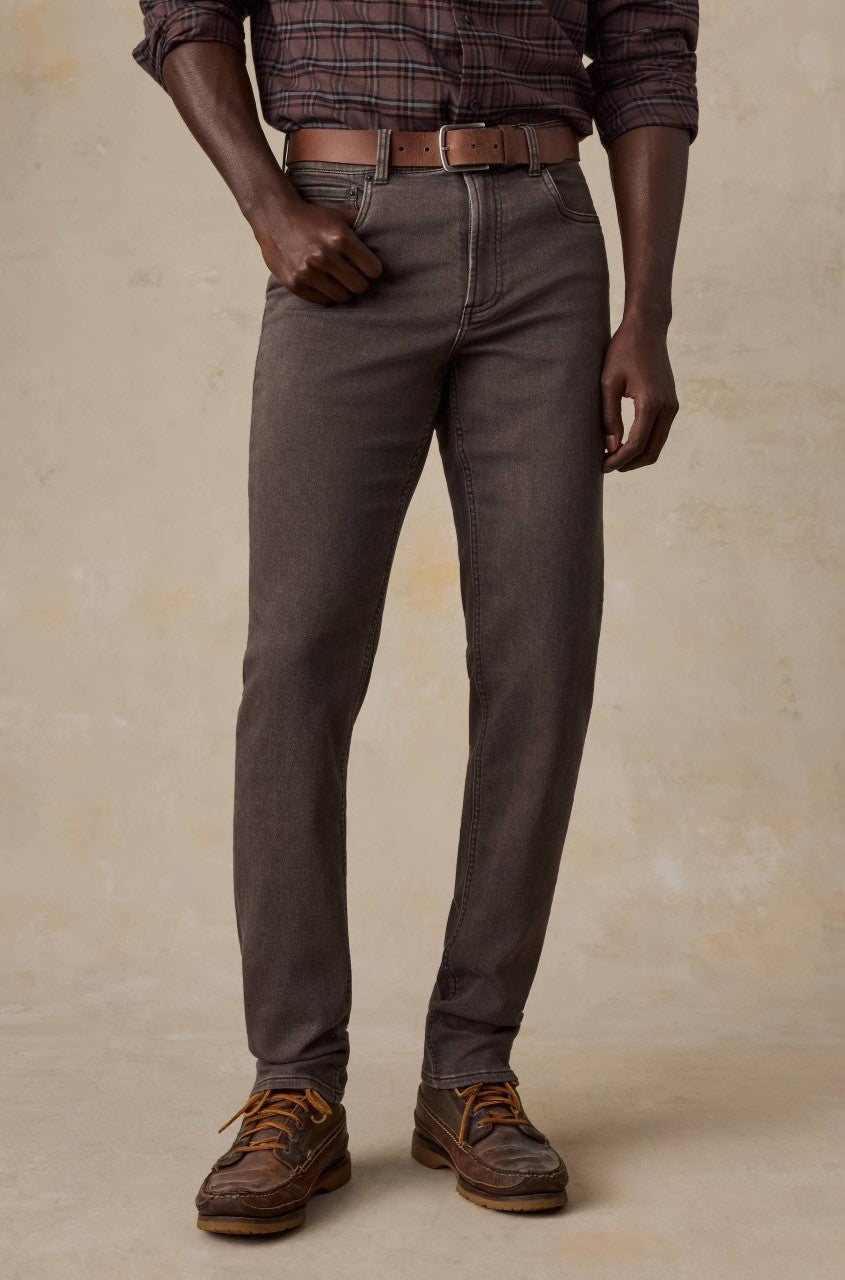 Stretch Terry 5pocket In Coast Brown