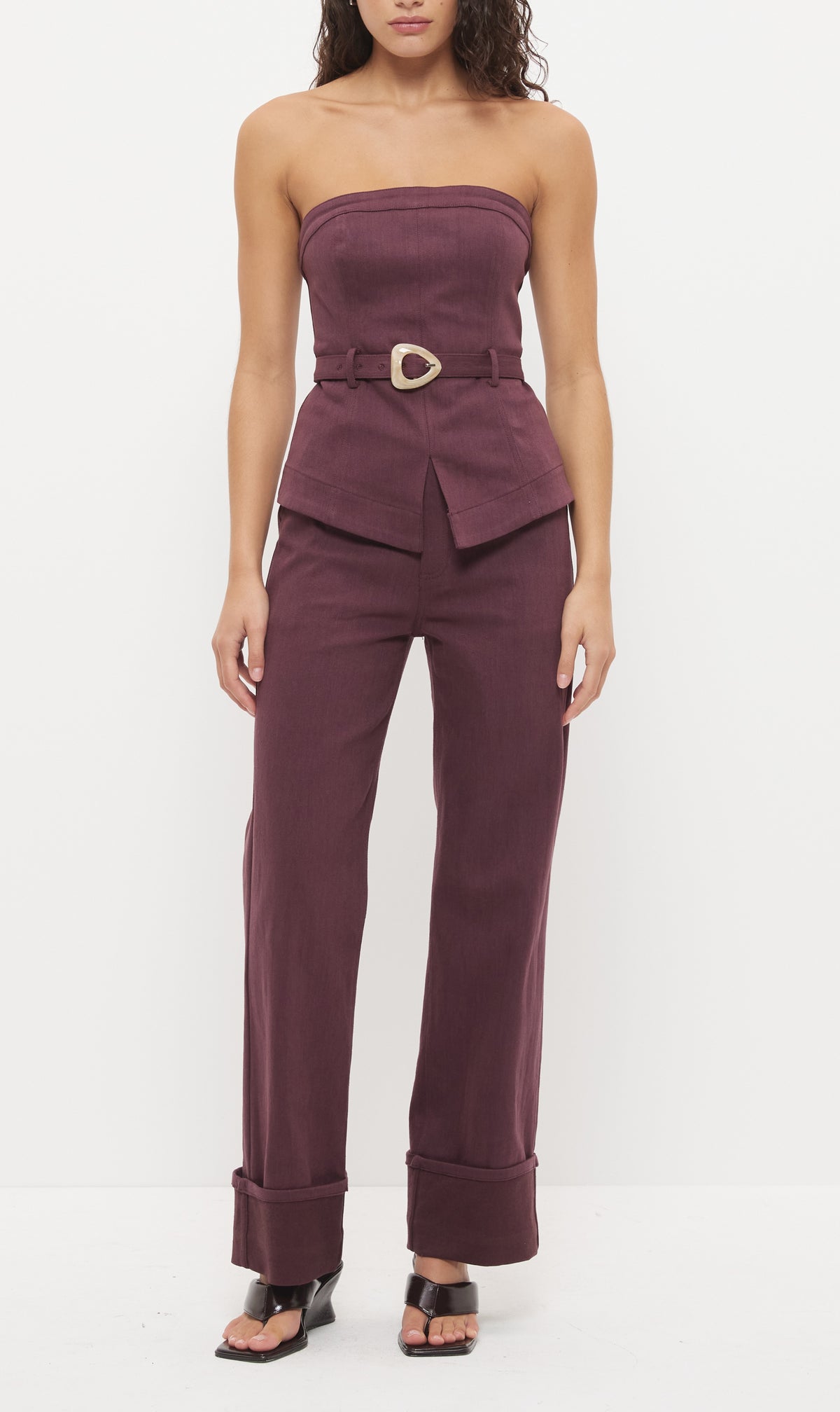 Hart Bodice In Dusty Plum