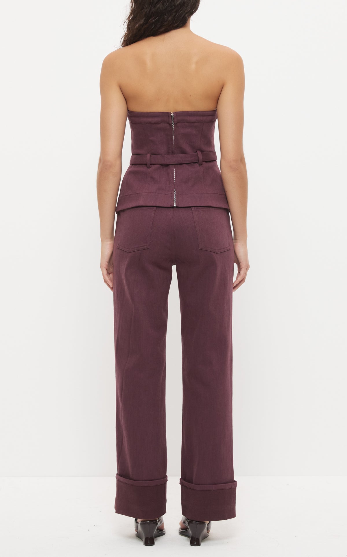 Hart Bodice In Dusty Plum