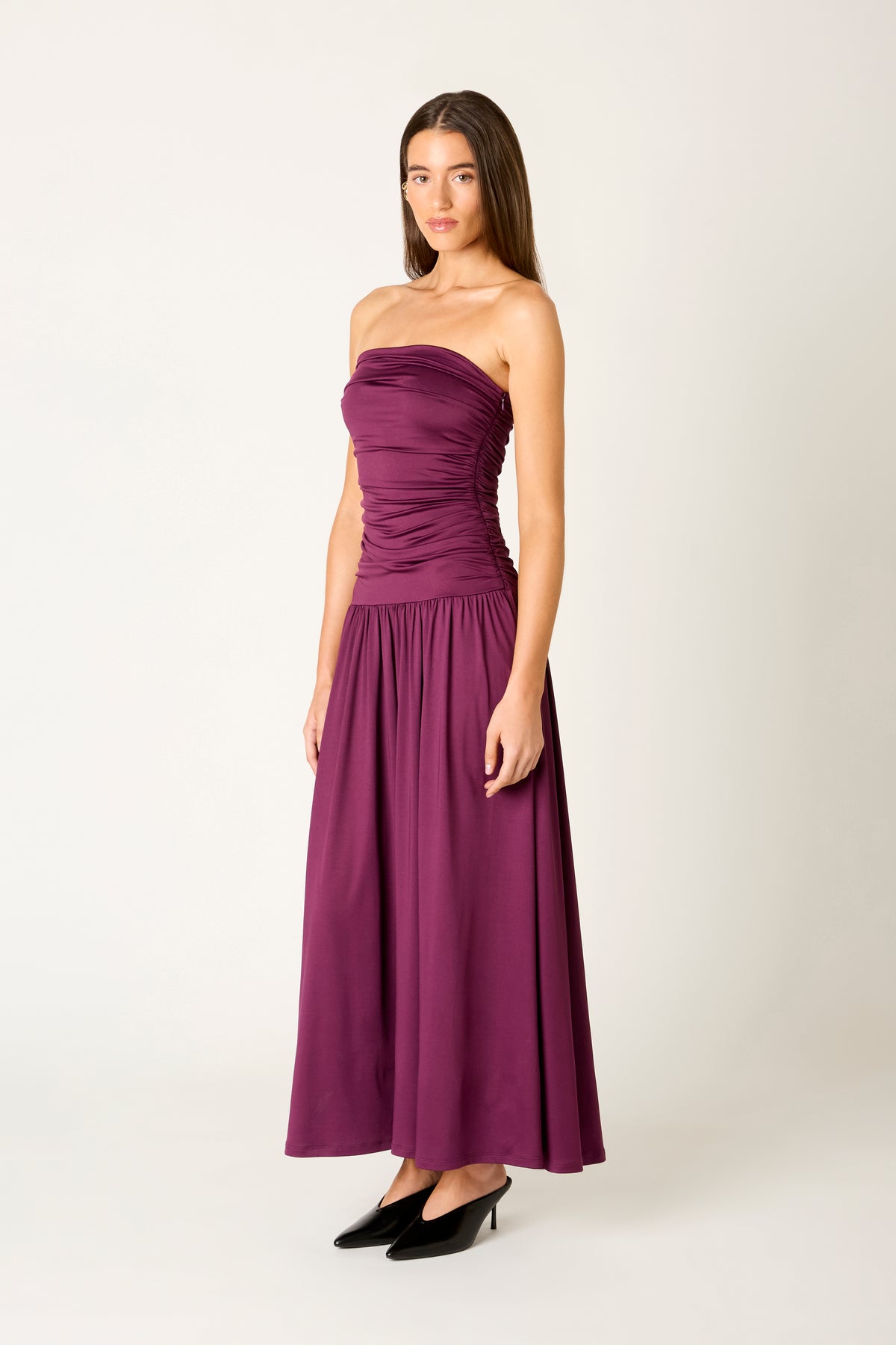 Santal Midi Dress In Orchid