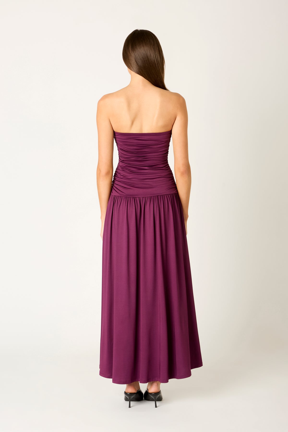 Santal Midi Dress In Orchid