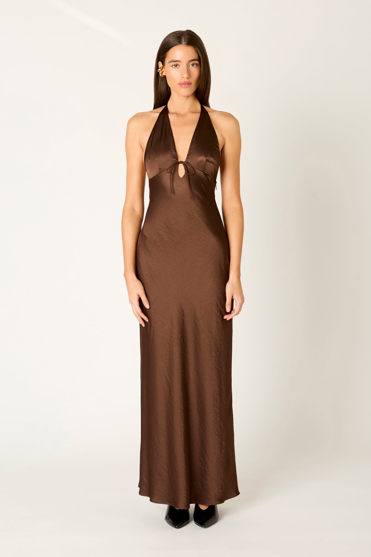 Otis Dress In Chocolate