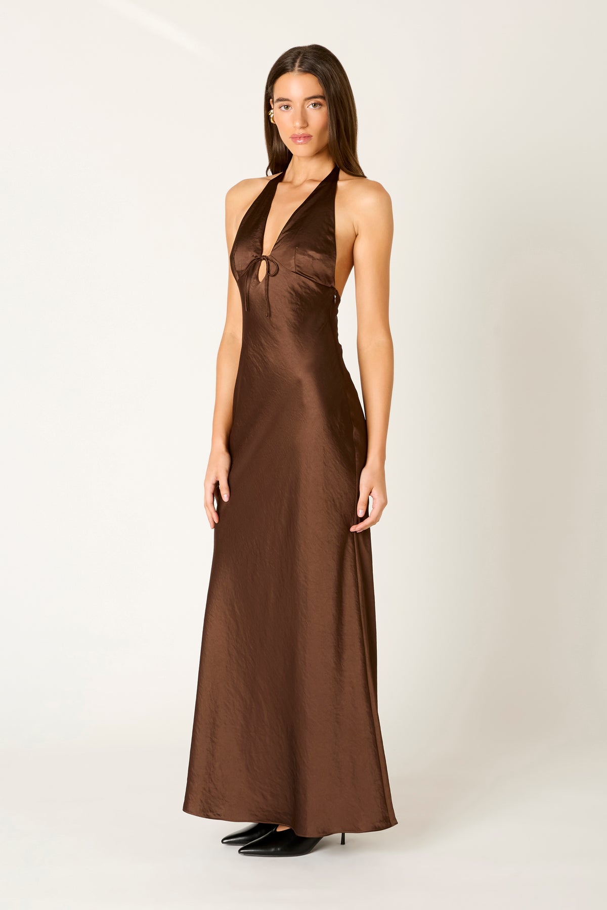 Otis Dress In Chocolate