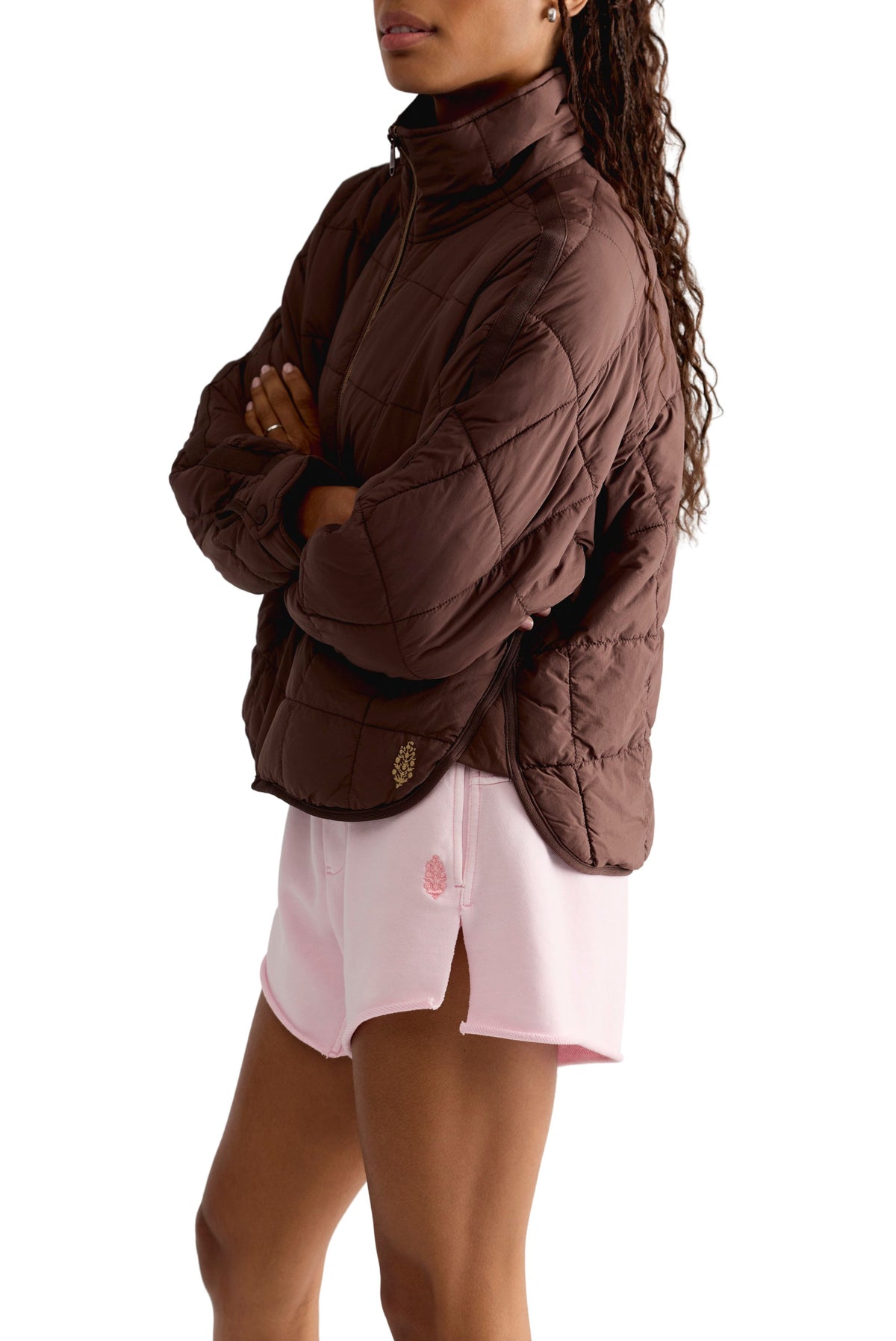 Pippa Packable Puffer In Cocoa
