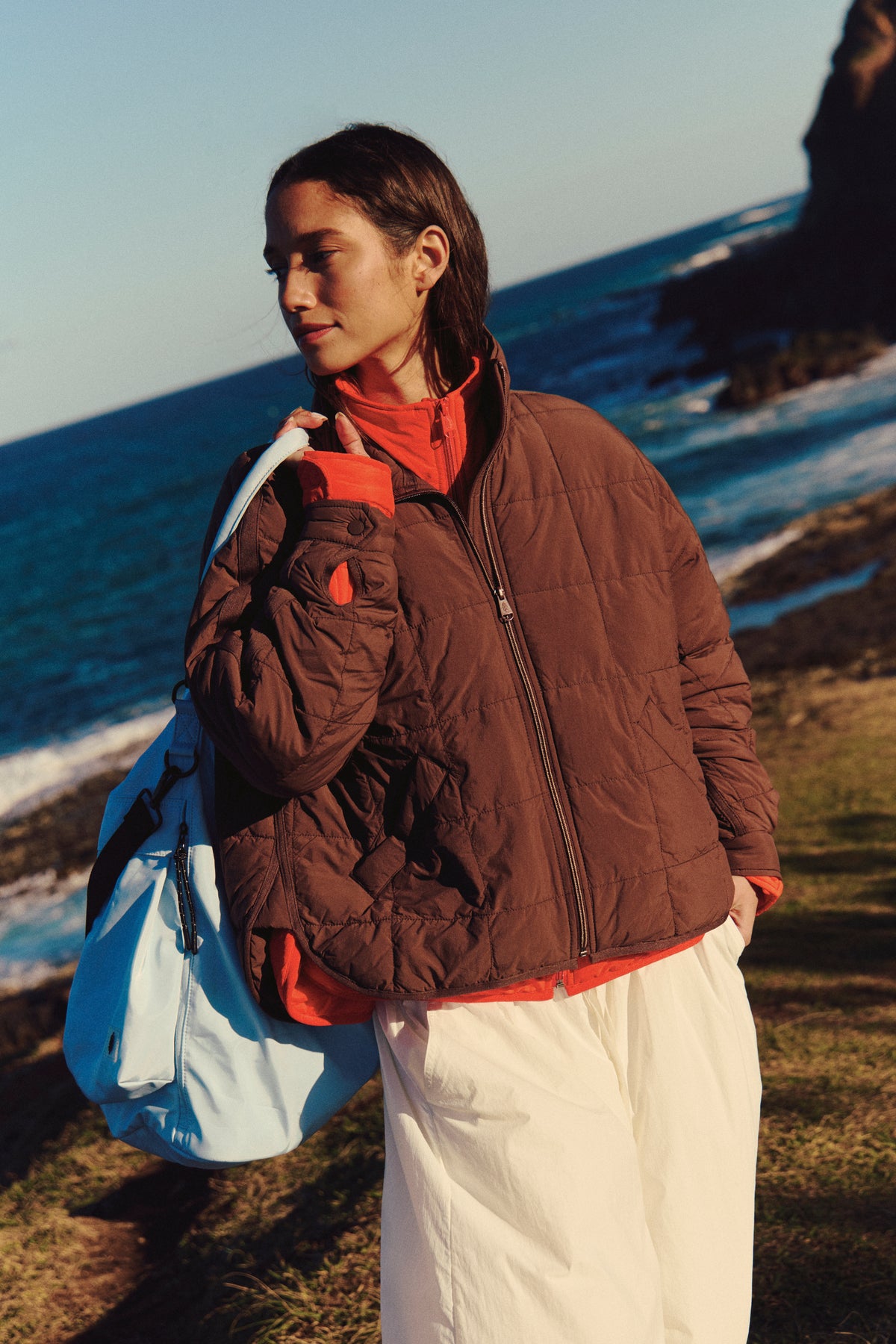 Pippa Packable Puffer In Cocoa