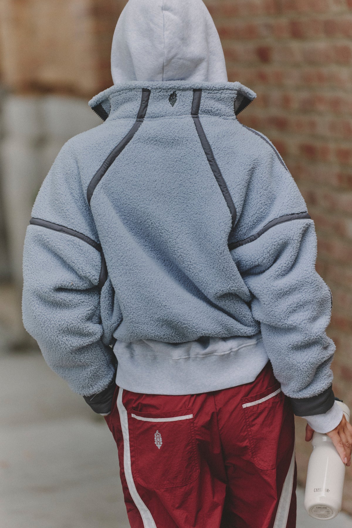 Mountain High 1/2 Zip In Steel