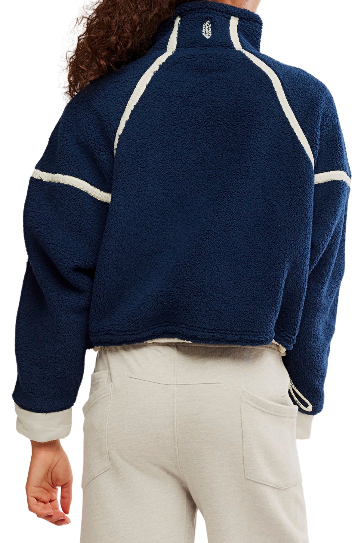 Mountain High 1/2 Zip In Navy Combo