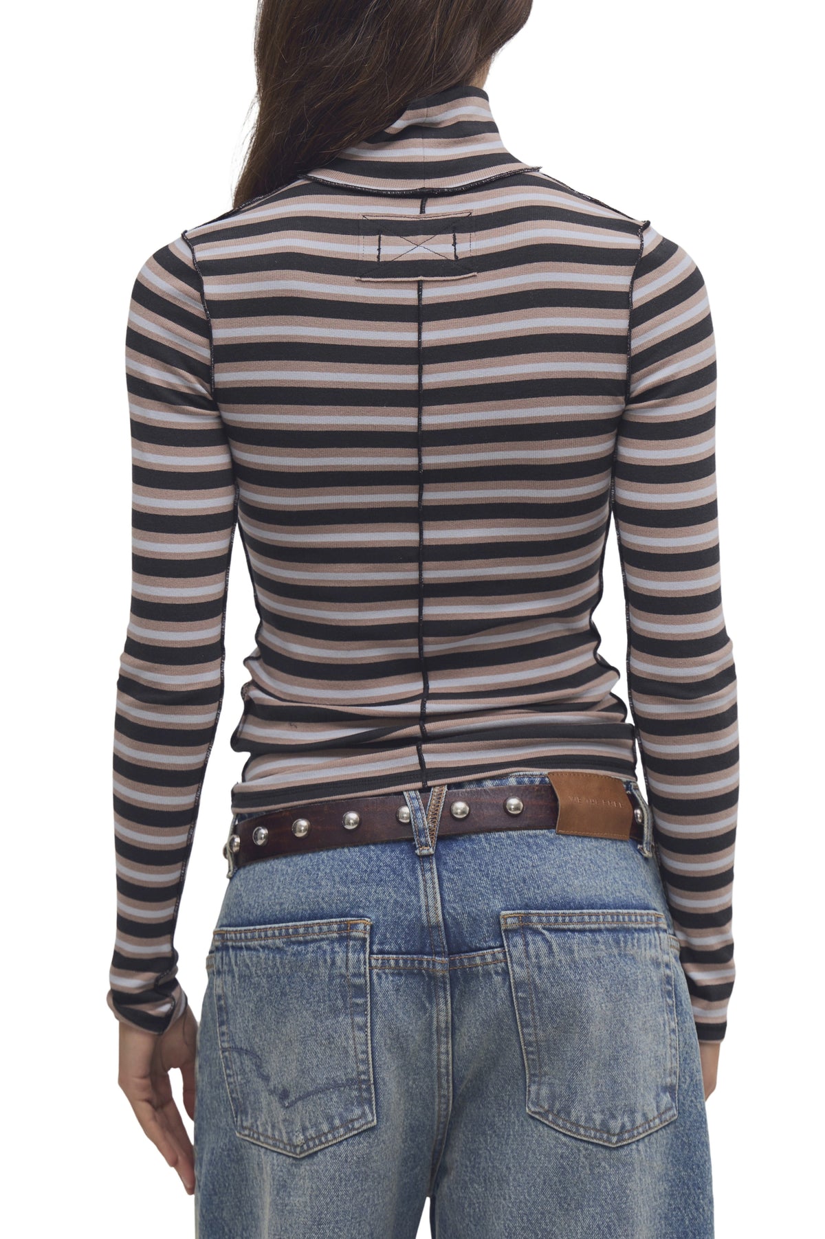 Good Good Turtle Stripe In Washed Black