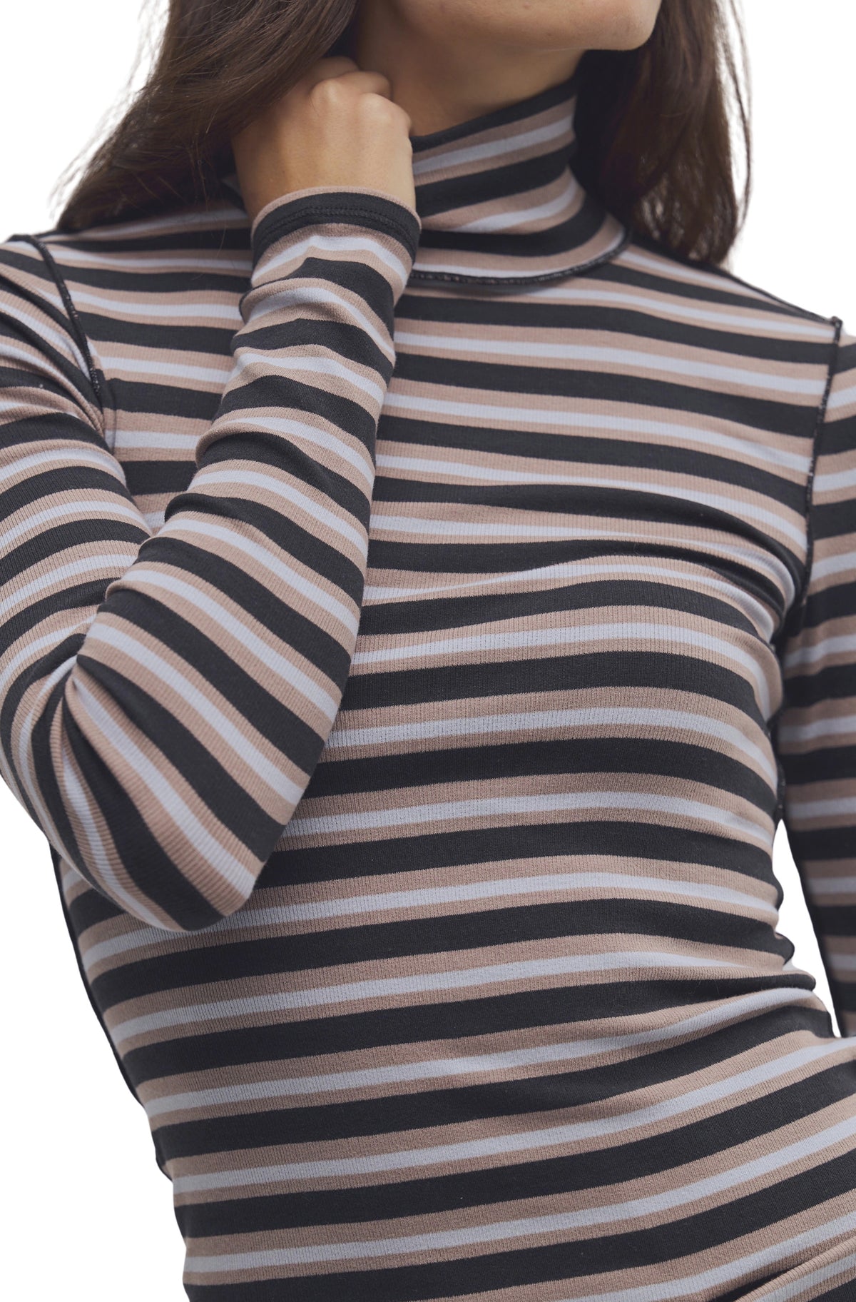 Good Good Turtle Stripe In Washed Black