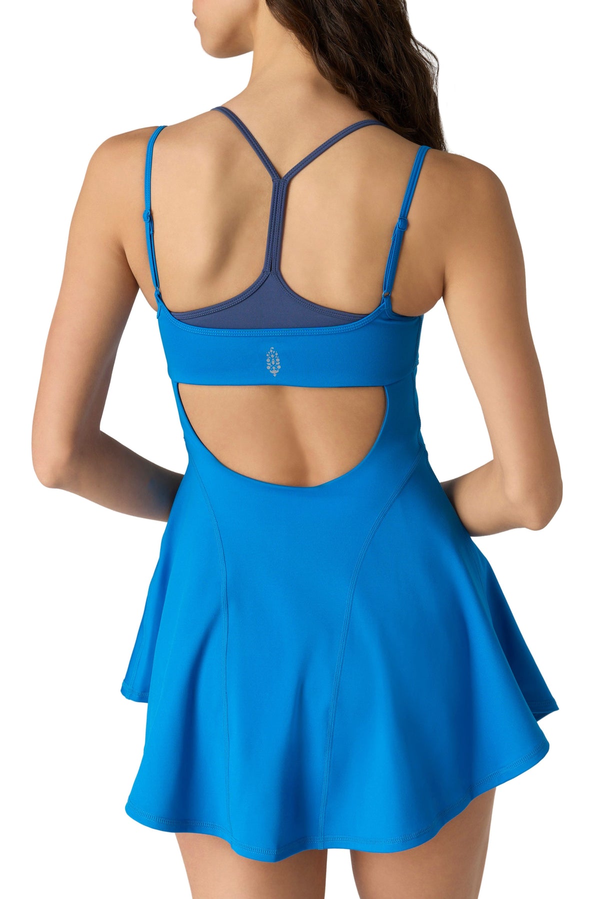 Baseline Tennis Dress in Powerline