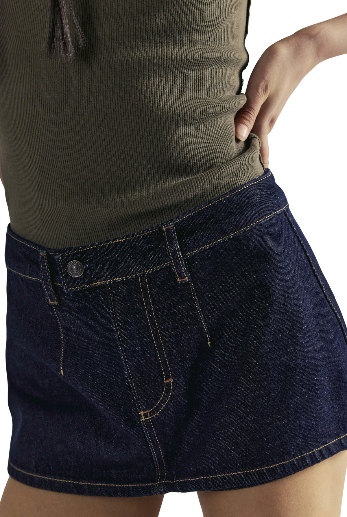 Galivanting Denim Skort
