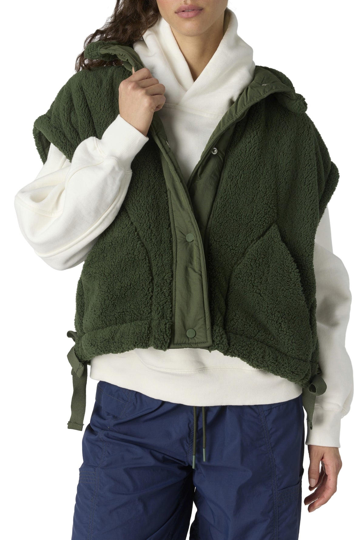 Scout It Out Vest In Ivy