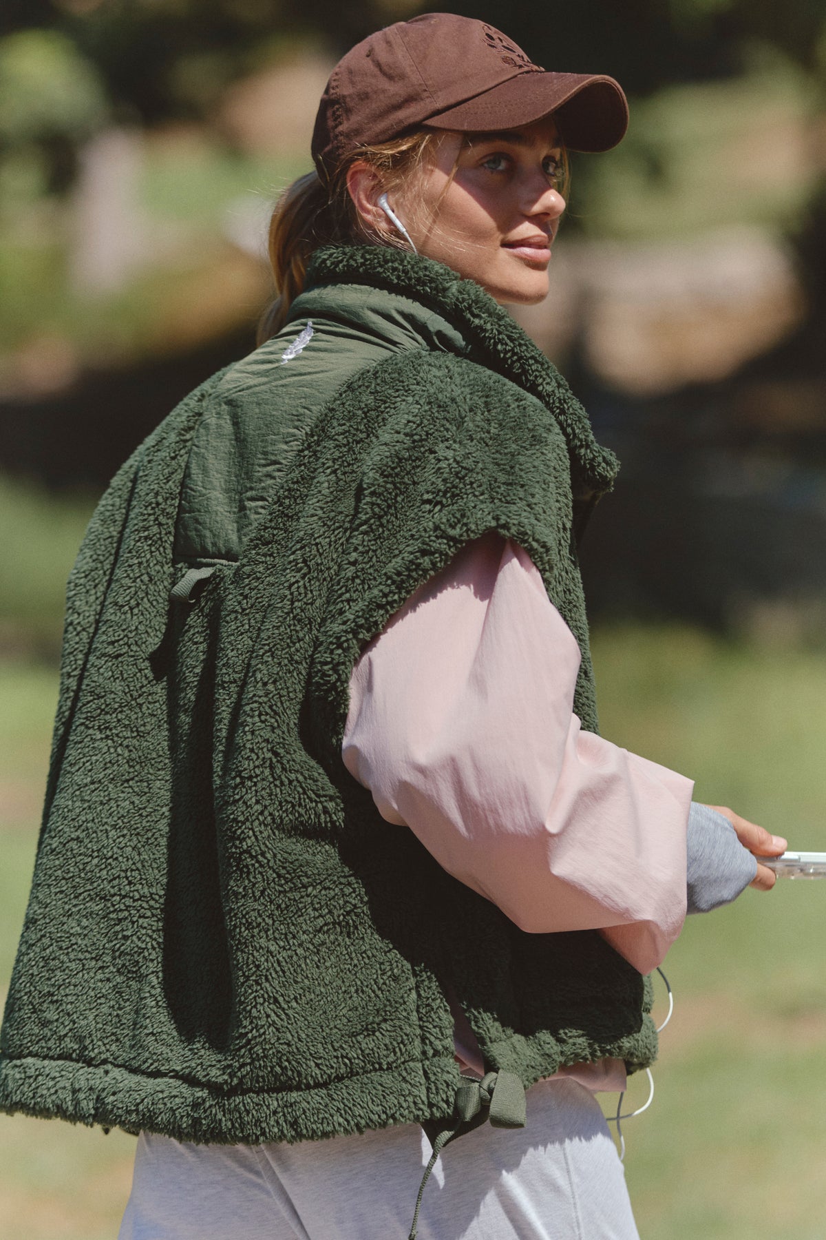 Scout It Out Vest In Ivy