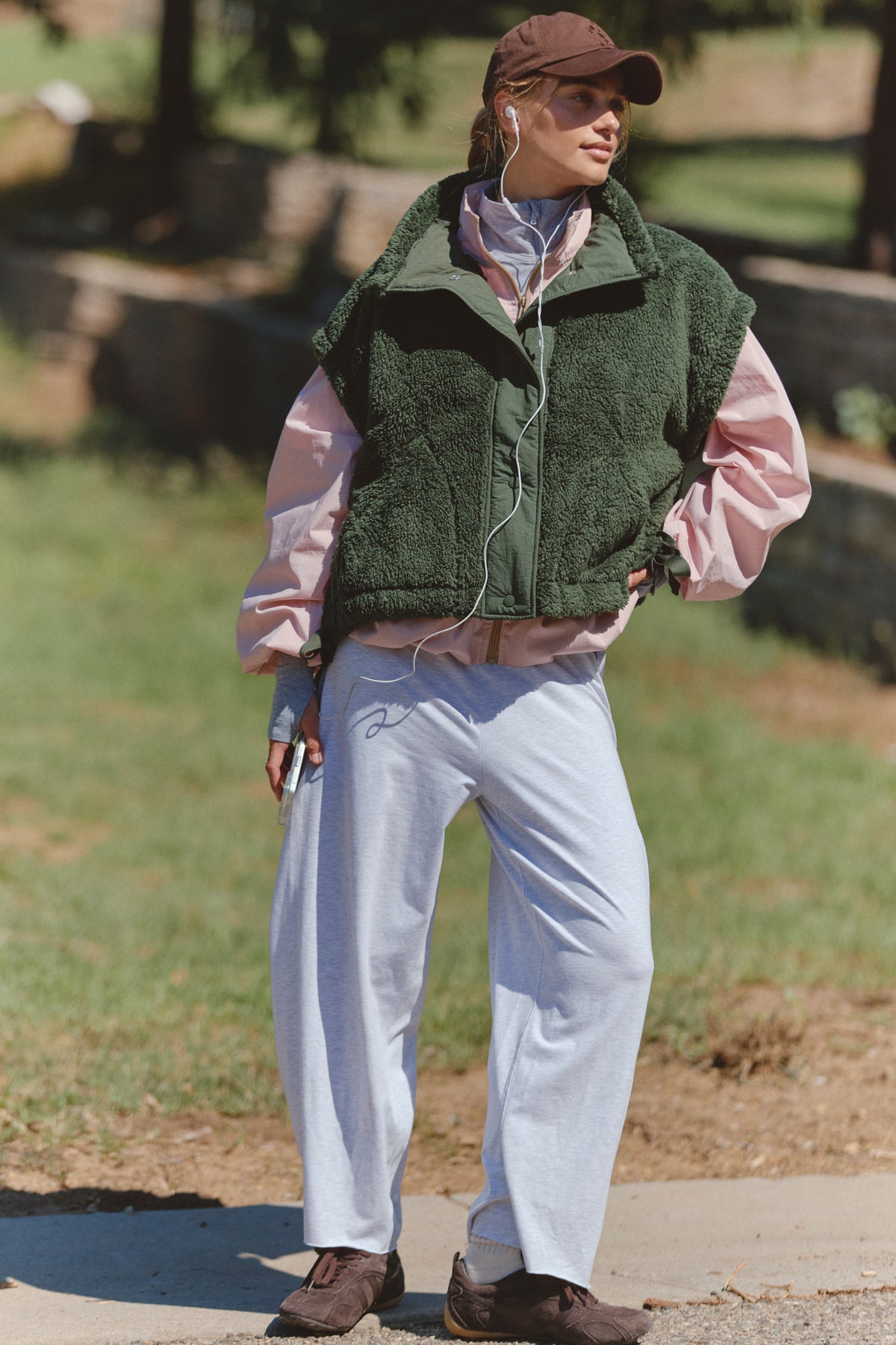 Scout It Out Vest In Ivy