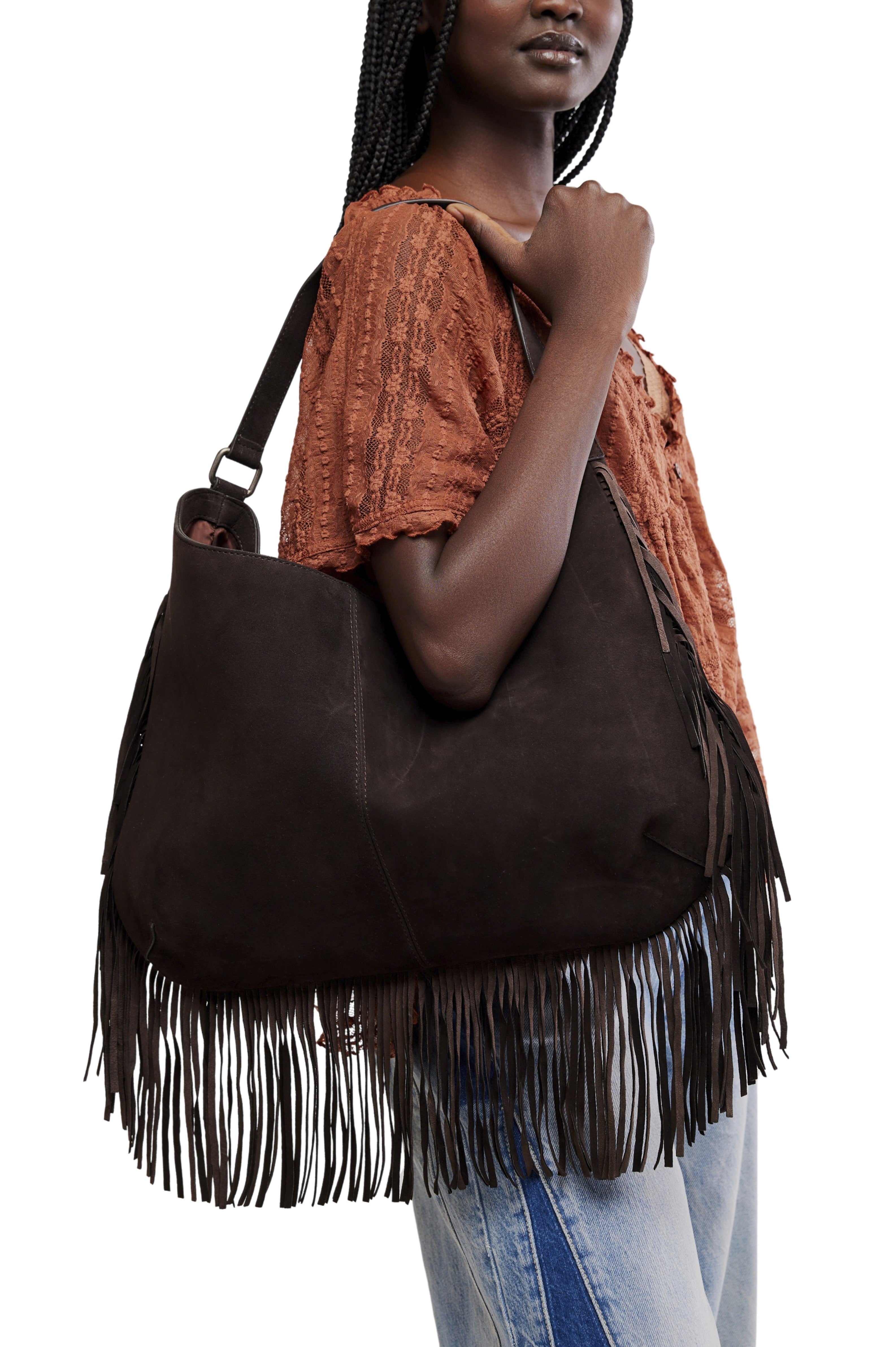Finn Fringe Shoulder Bag