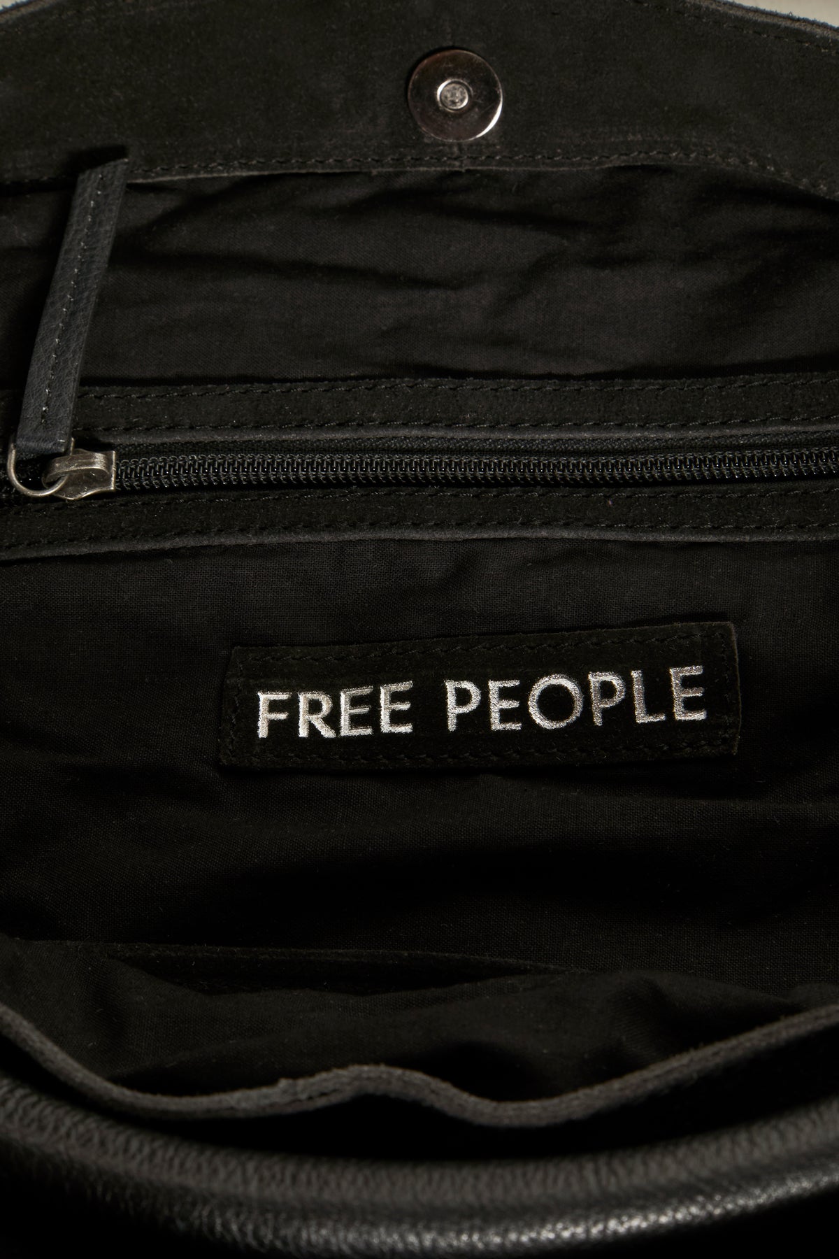 Suzie Suede Clouch Tote In Black