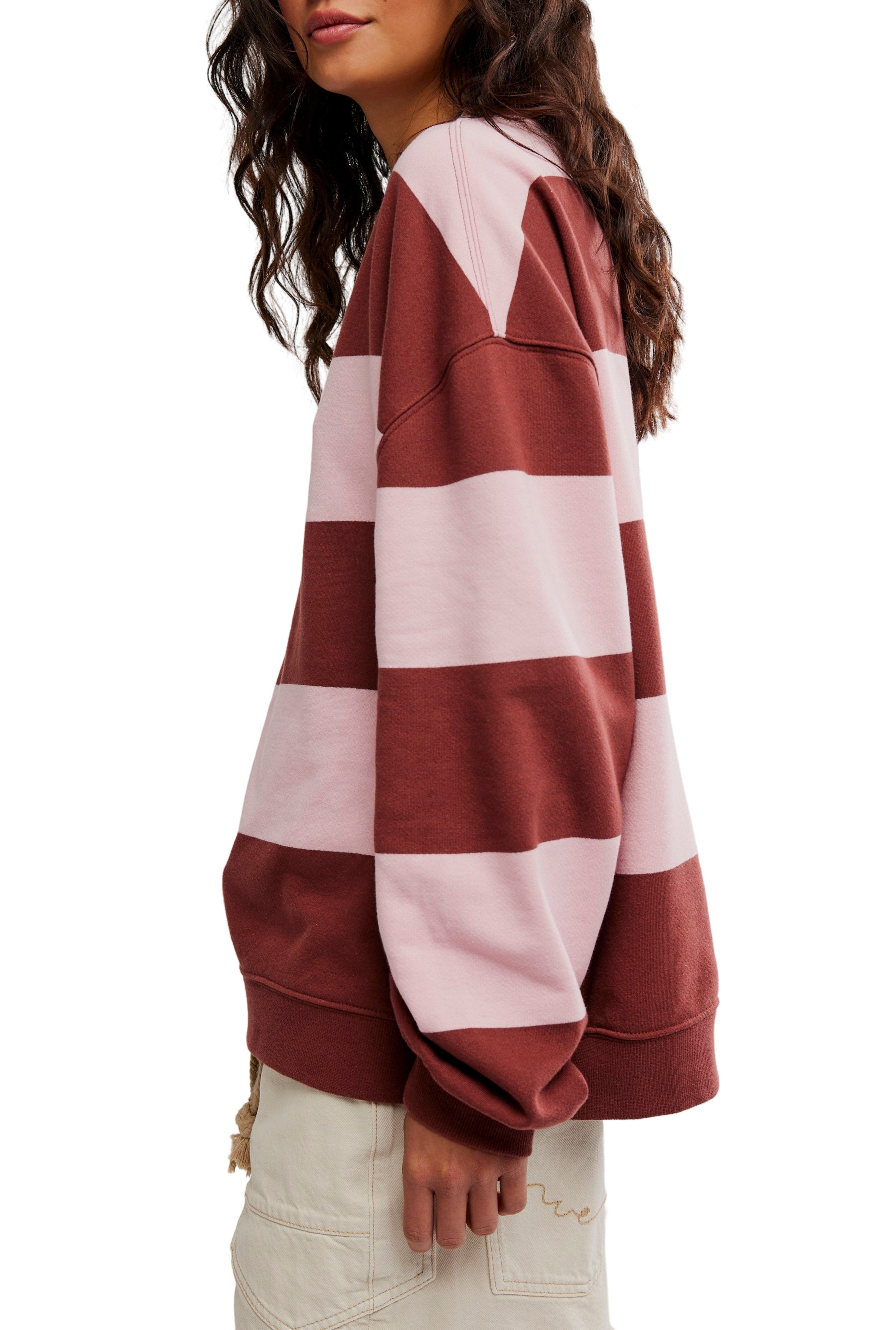 Classic Stripe Crew Wide