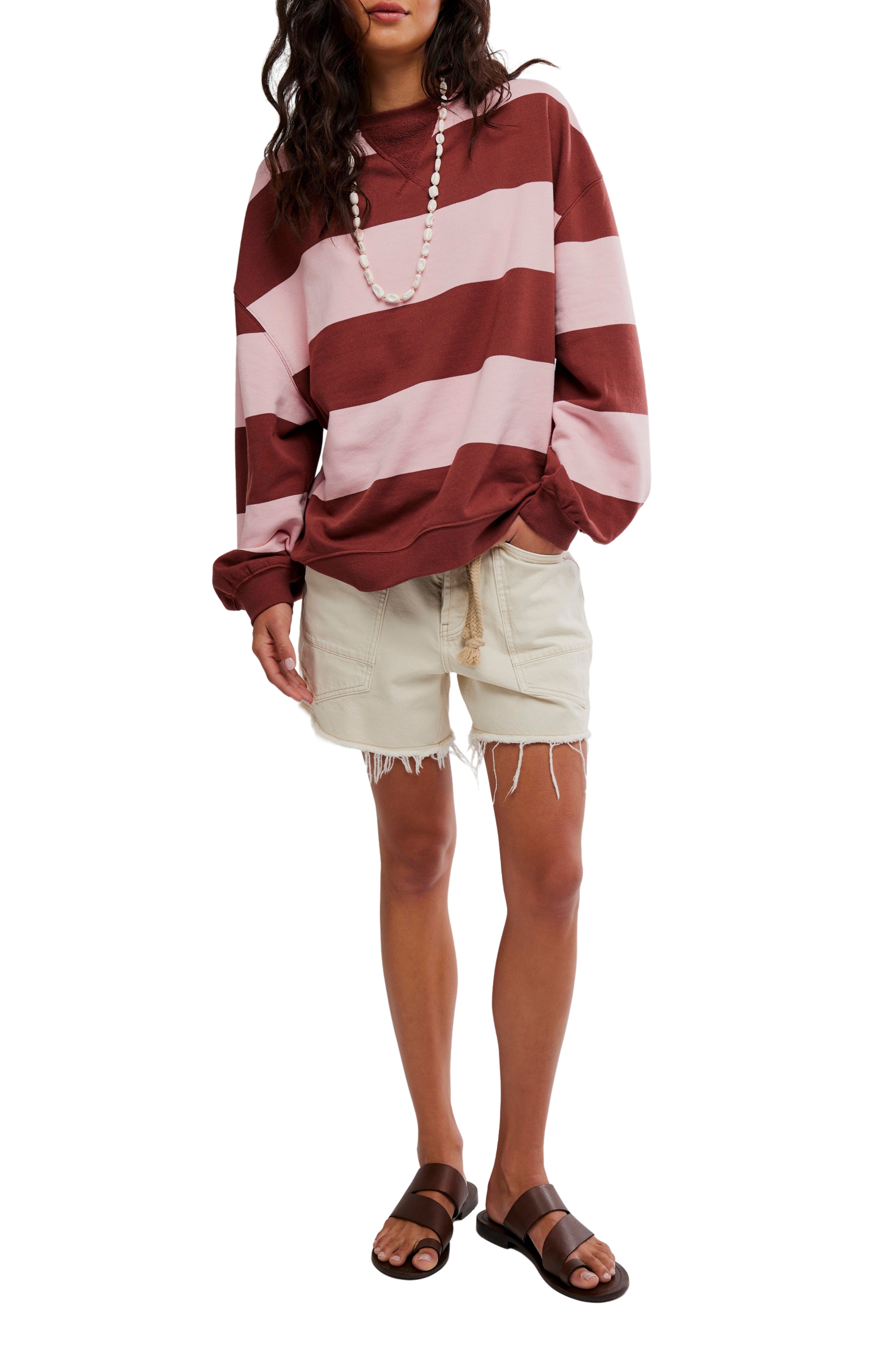 Classic Stripe Crew Wide
