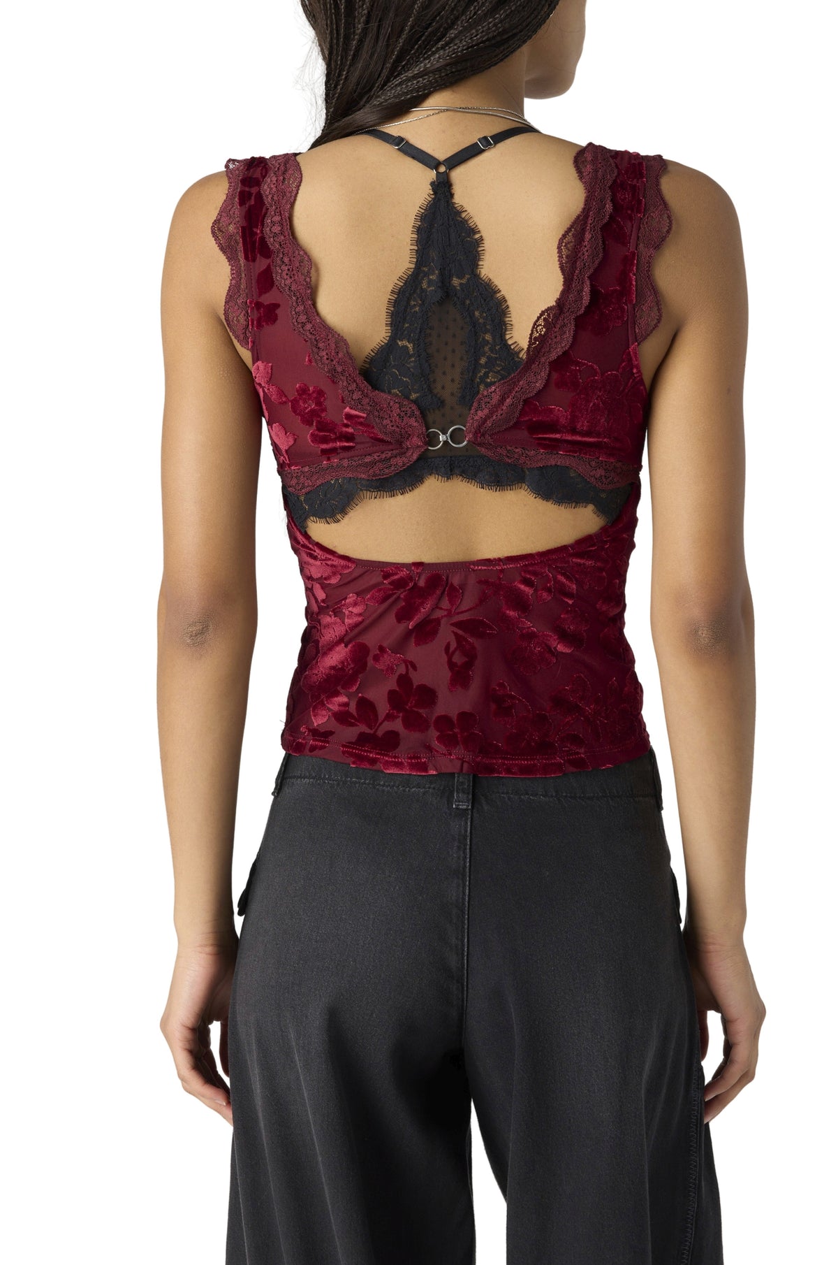 Loved You First Cami In Cabernet
