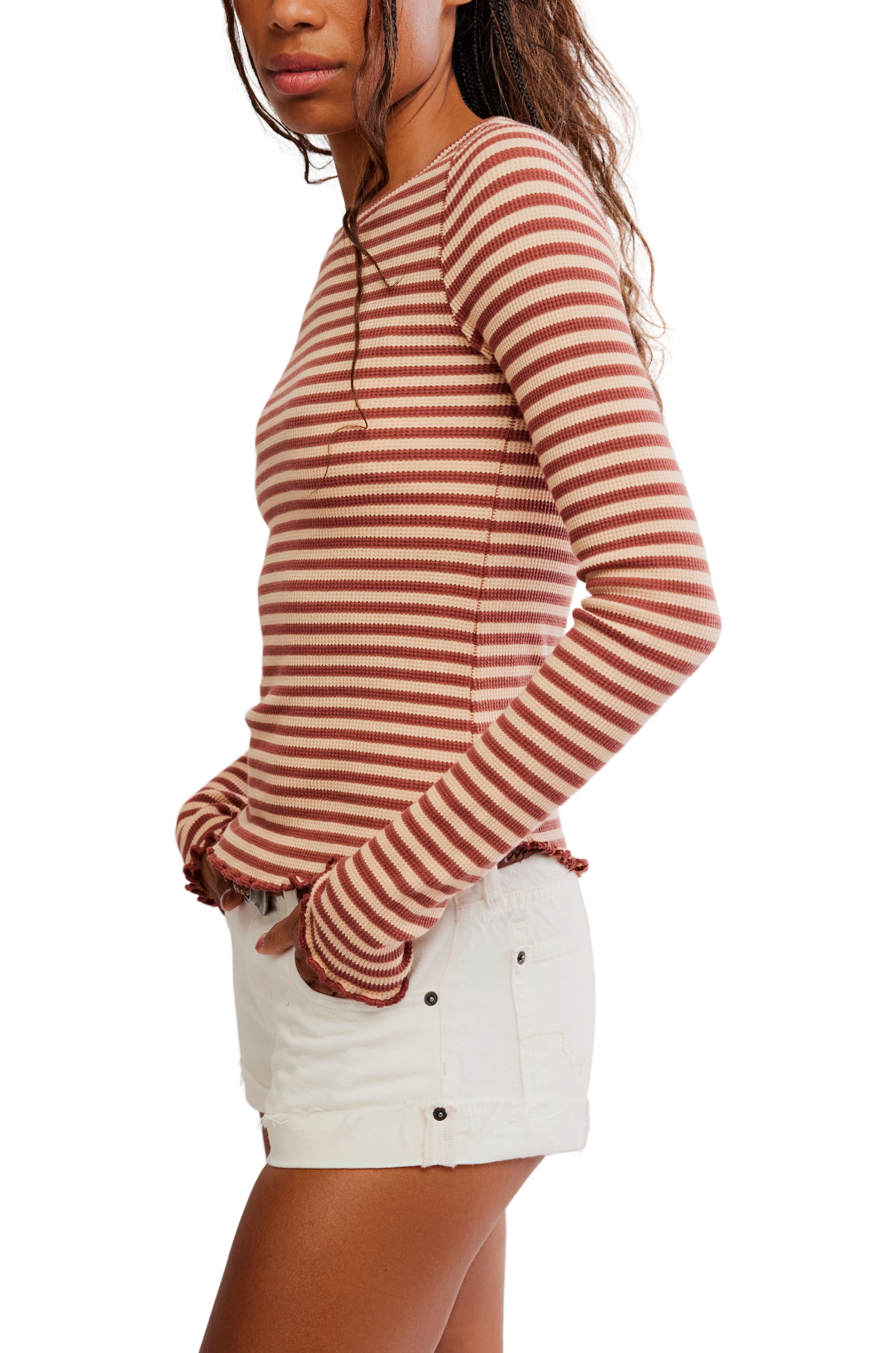 Easy Does It Striped Tee
