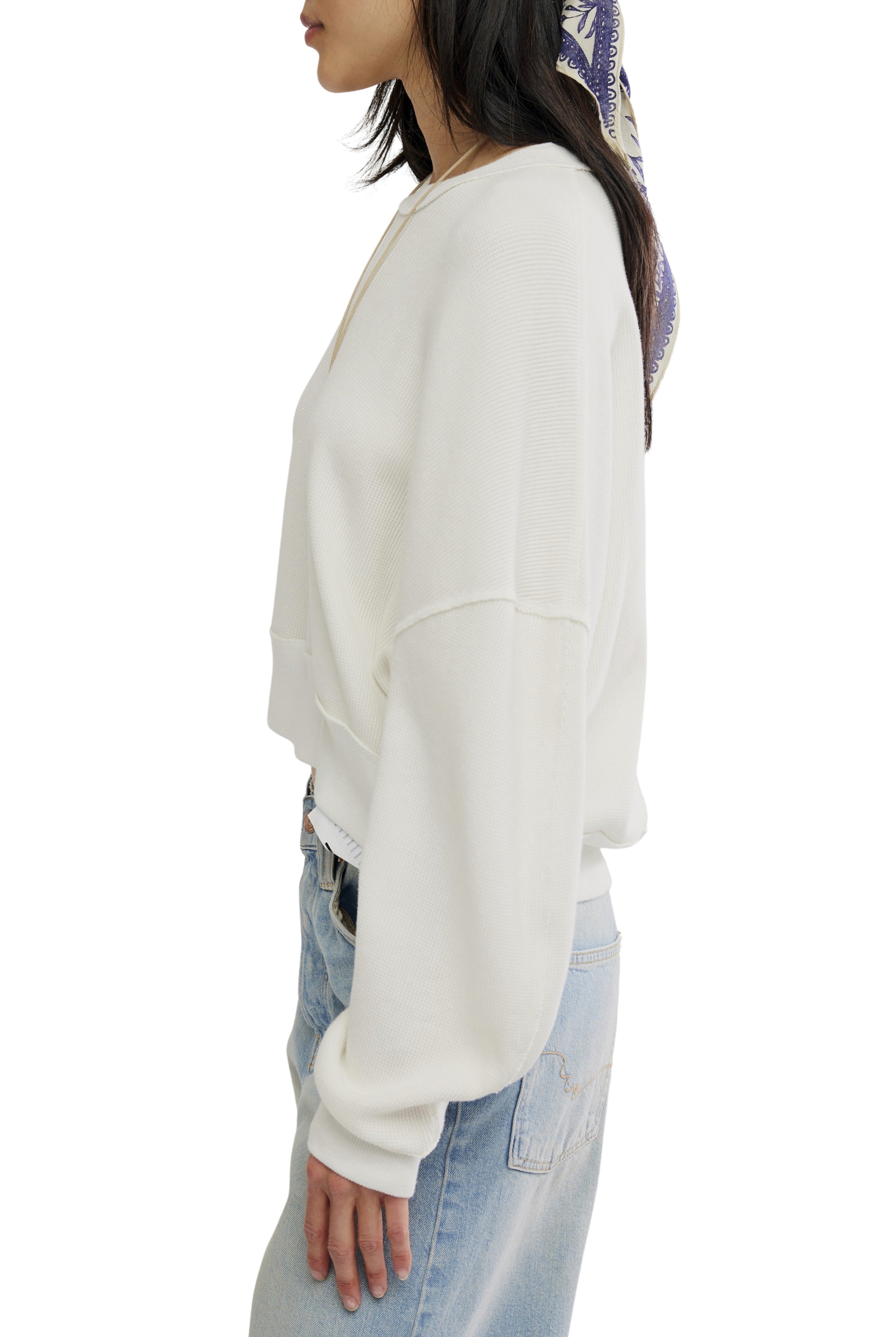 Skyline Tee In Clean Ivory