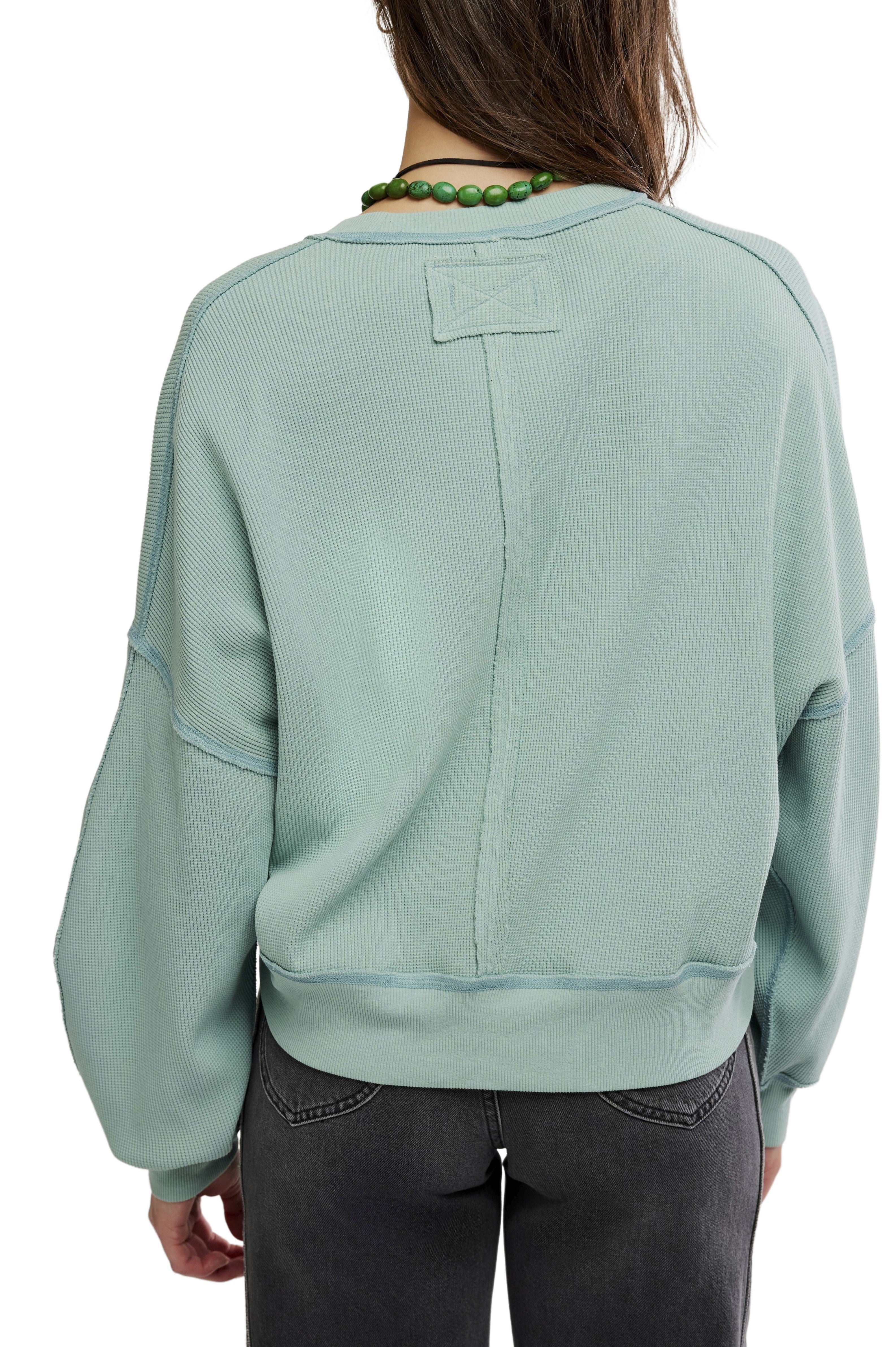 Skyline Tee In Aqua