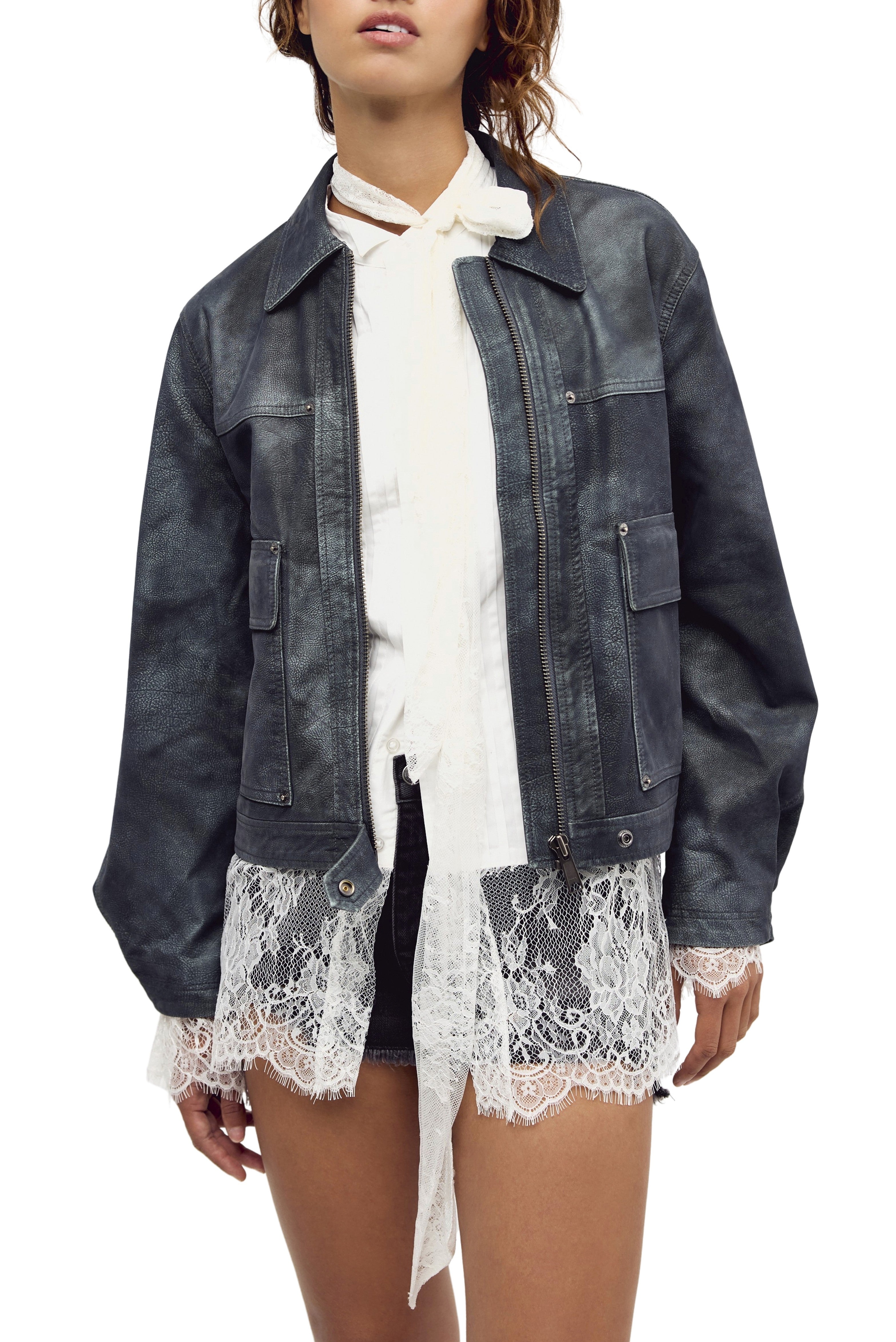 Blair Vegan Suede Sierra Jacket