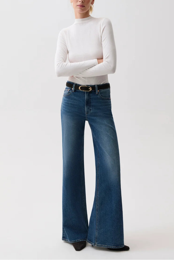 Vivian - Mid Rise Wide Leg