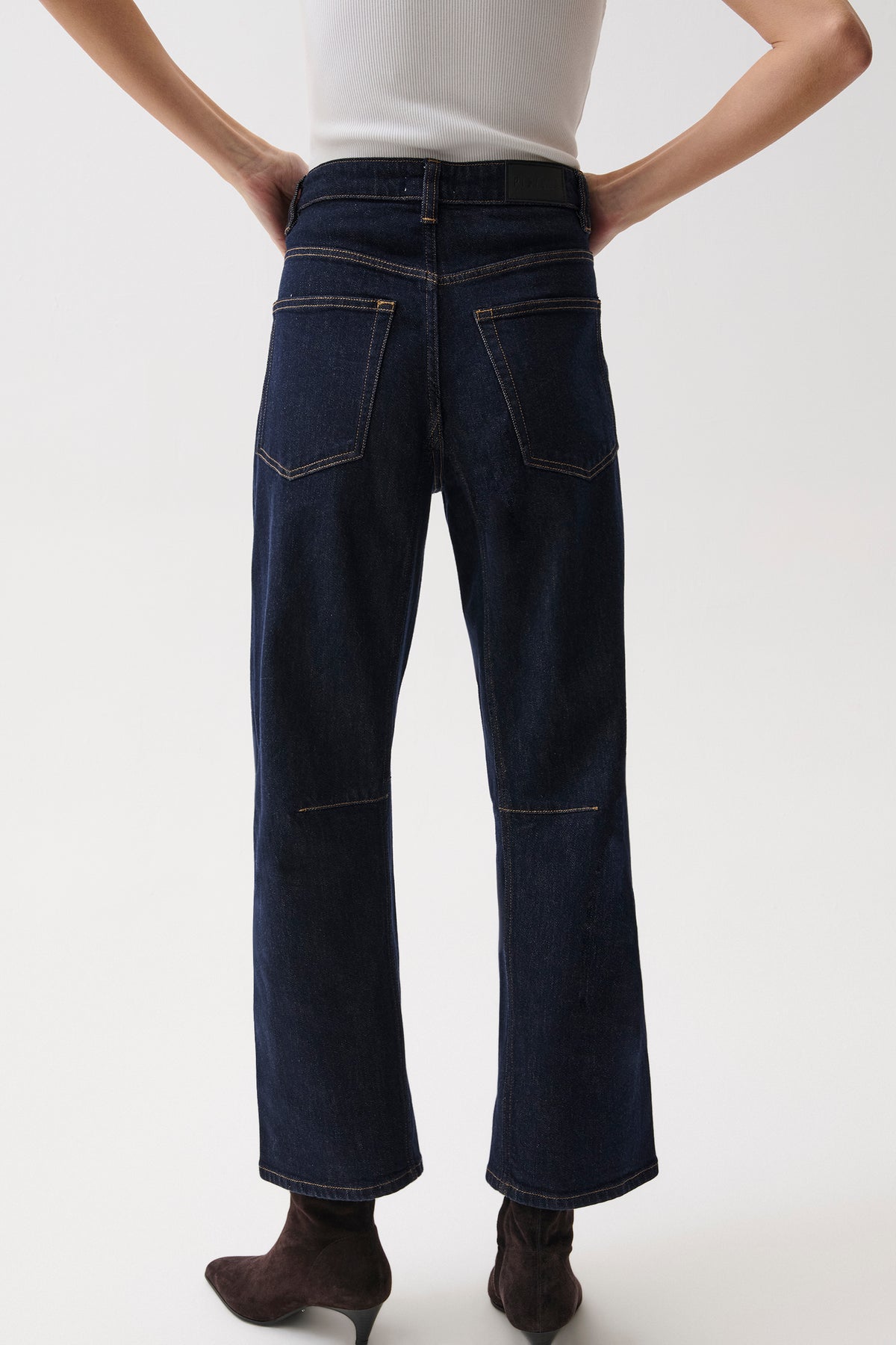 Beau Seamed Crescent Jean