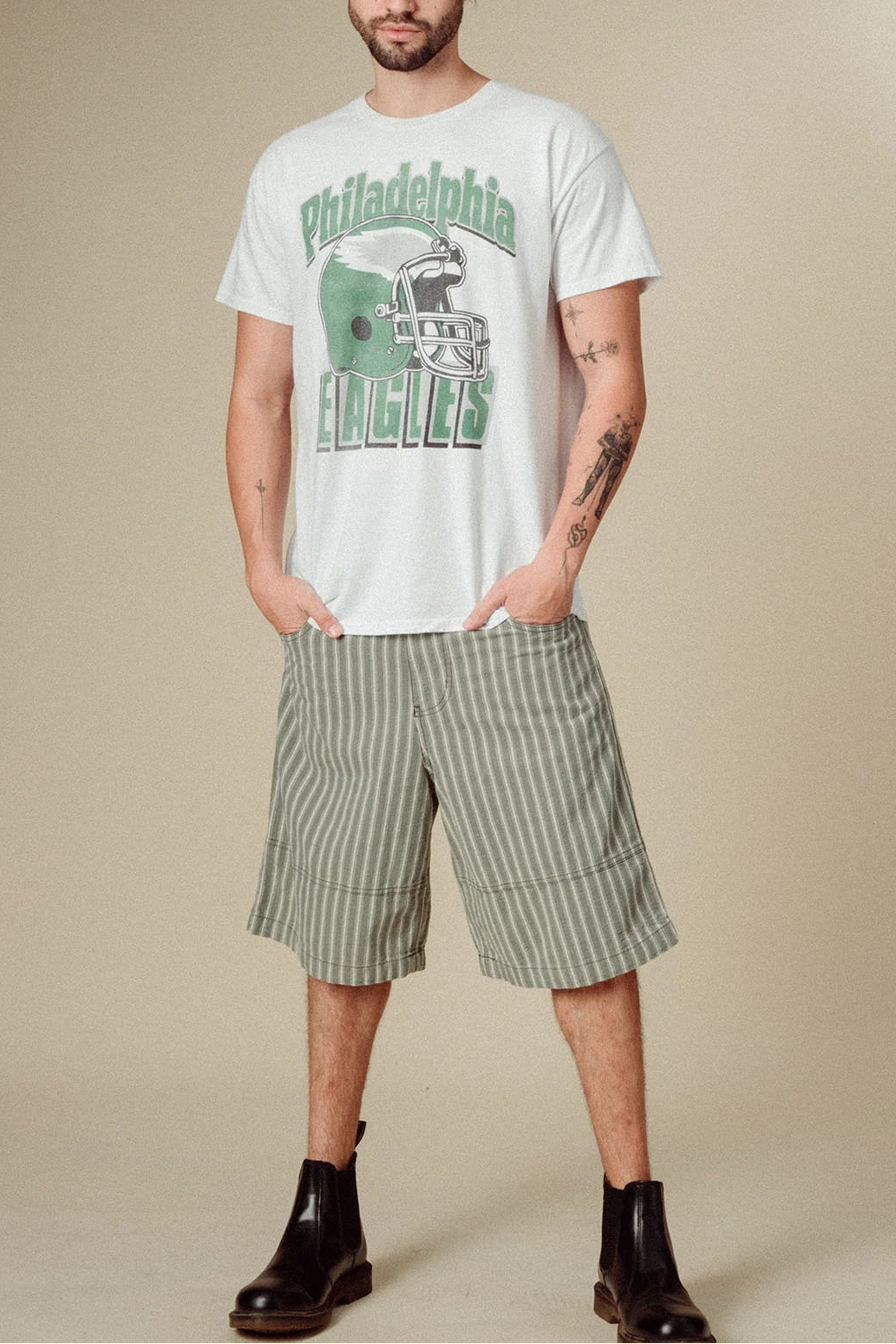 Eagles Throwback Helmet Tee