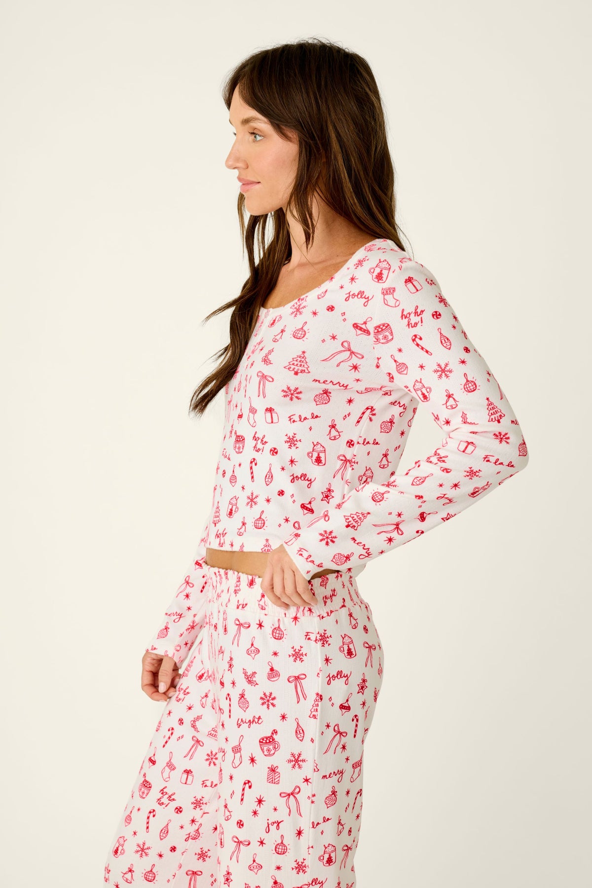 Longsleeve Femme De Noel Top