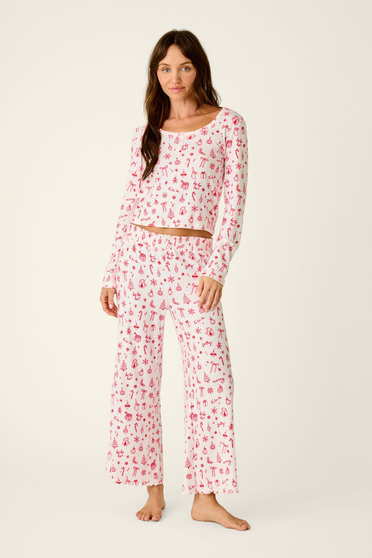 Longsleeve Femme De Noel Top