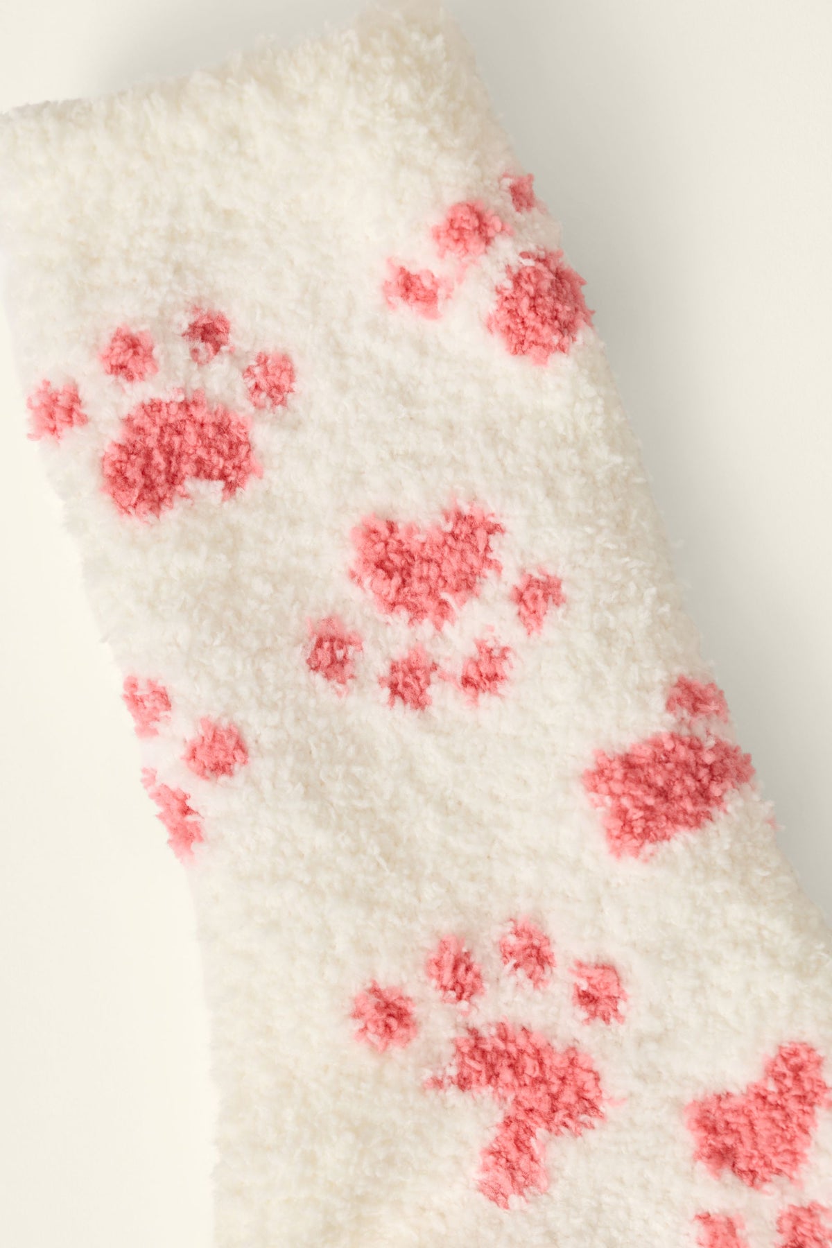 Pawprints Cozy Crew Socks