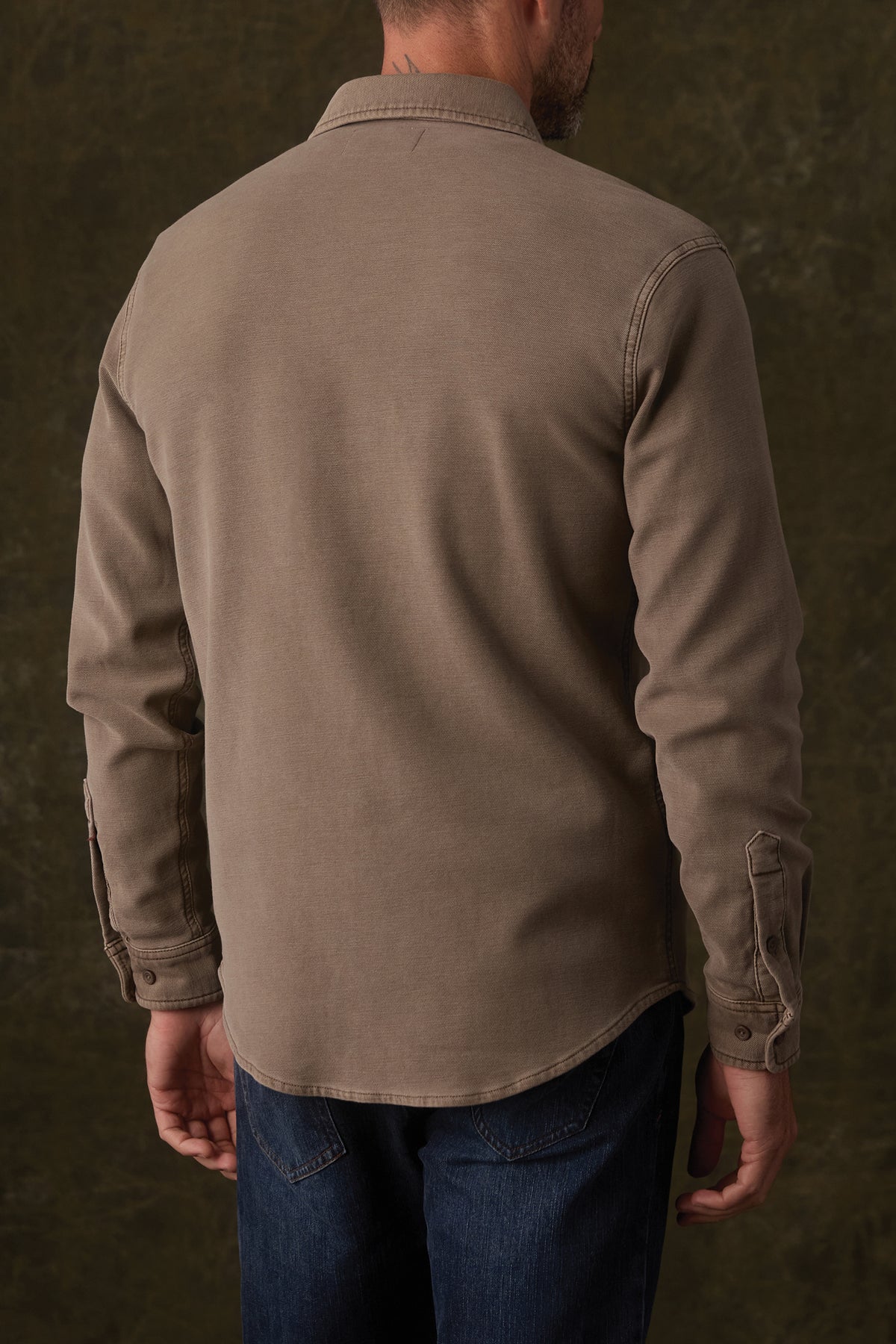 Comfort Terry Shirt Jacket