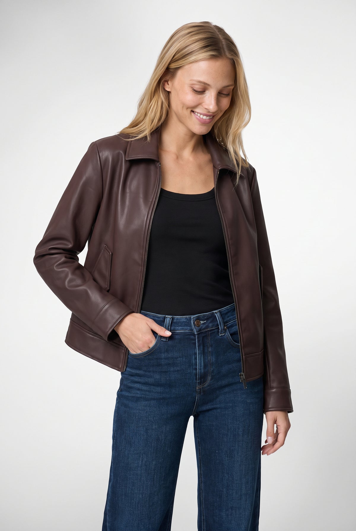 Tinsley Jacket In Brown