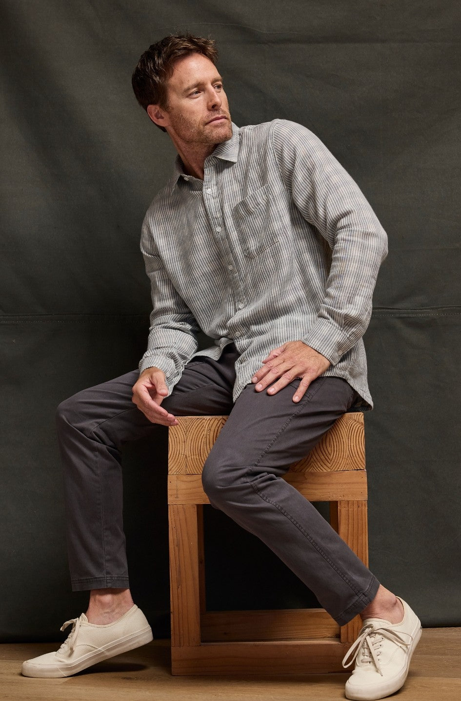 Deuce Double Cloth L/s Shirt