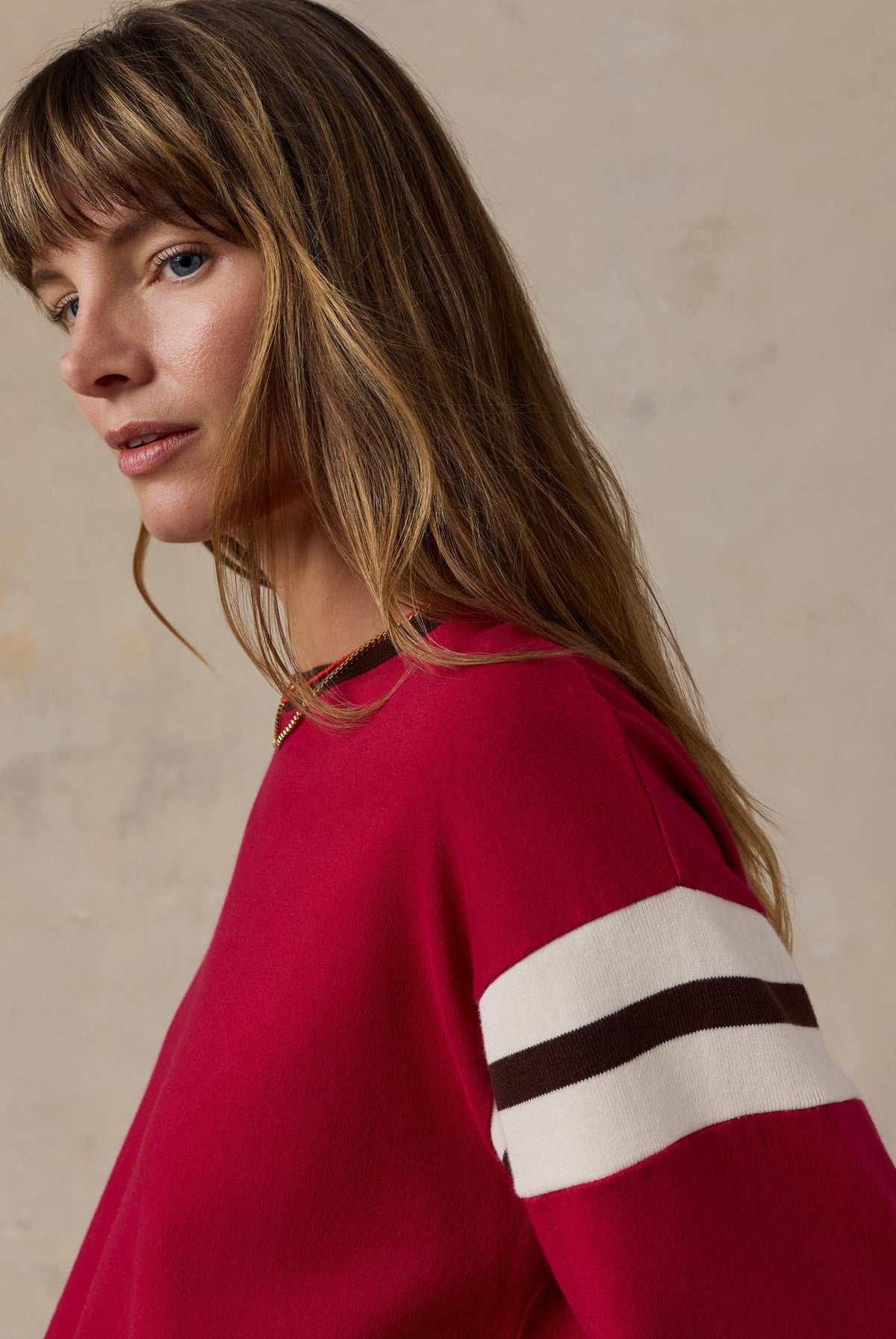 Sport Jersey Throwback Long Sleeve Tee