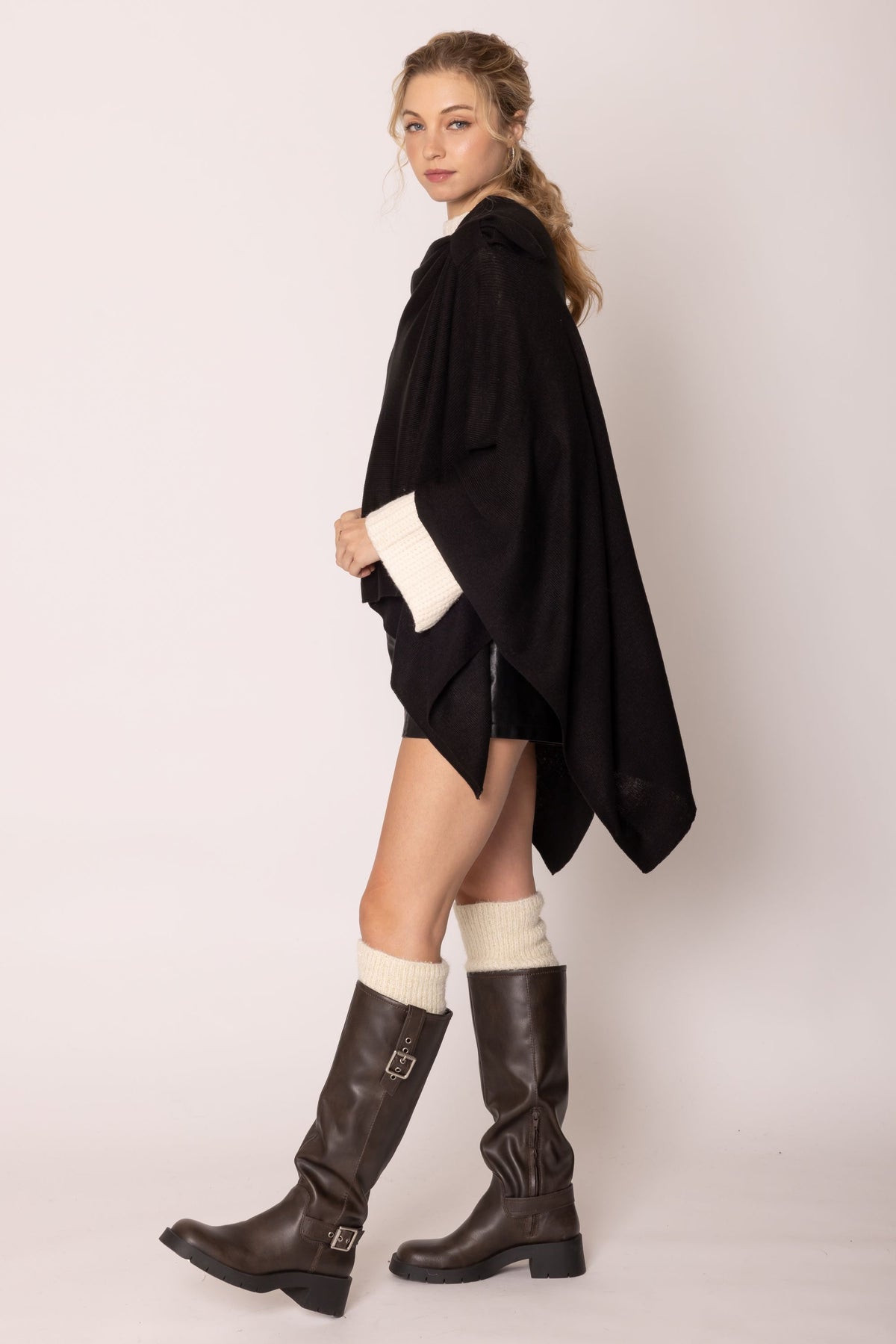 Everyday Shawl In Black