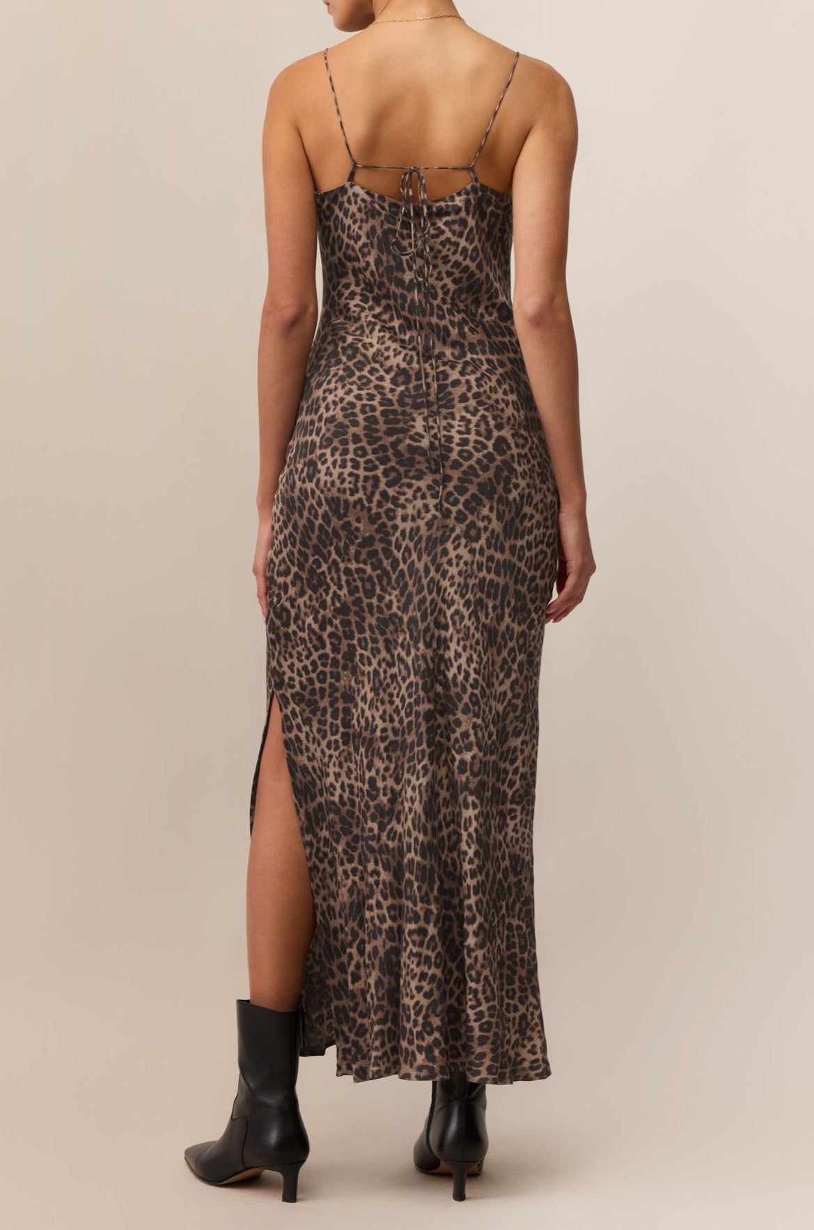 Cielo Leopard Midi Dress