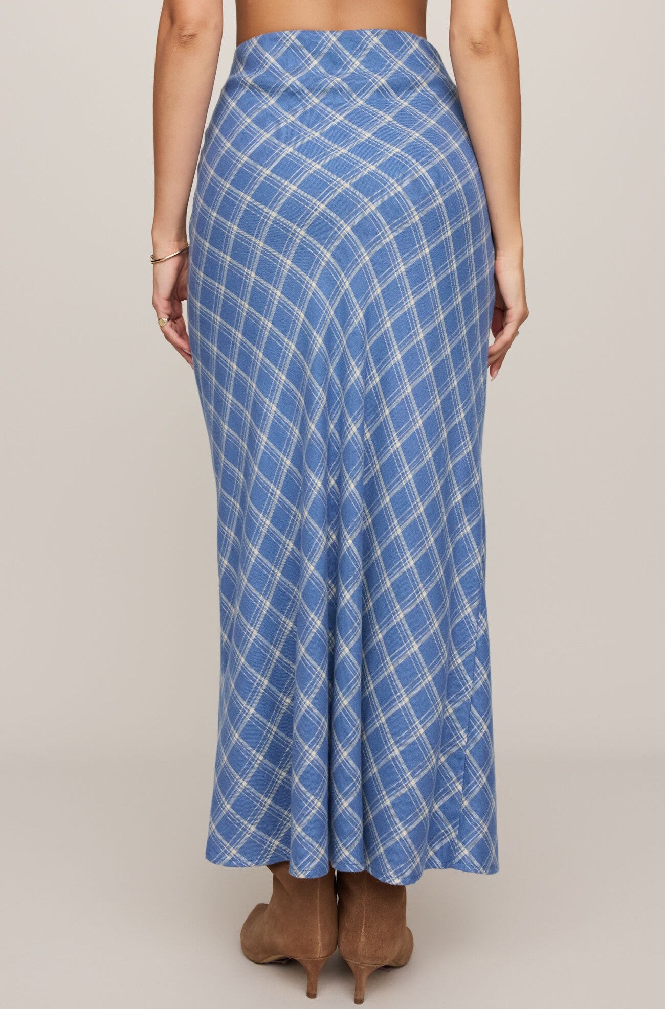 Europa Plaid Skirt