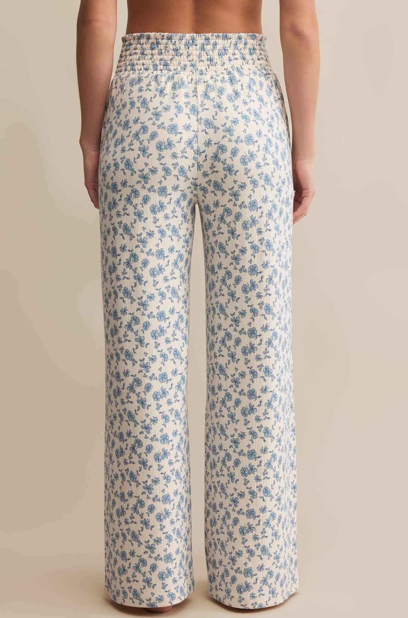 Dawn Smocked Ditsy Pant