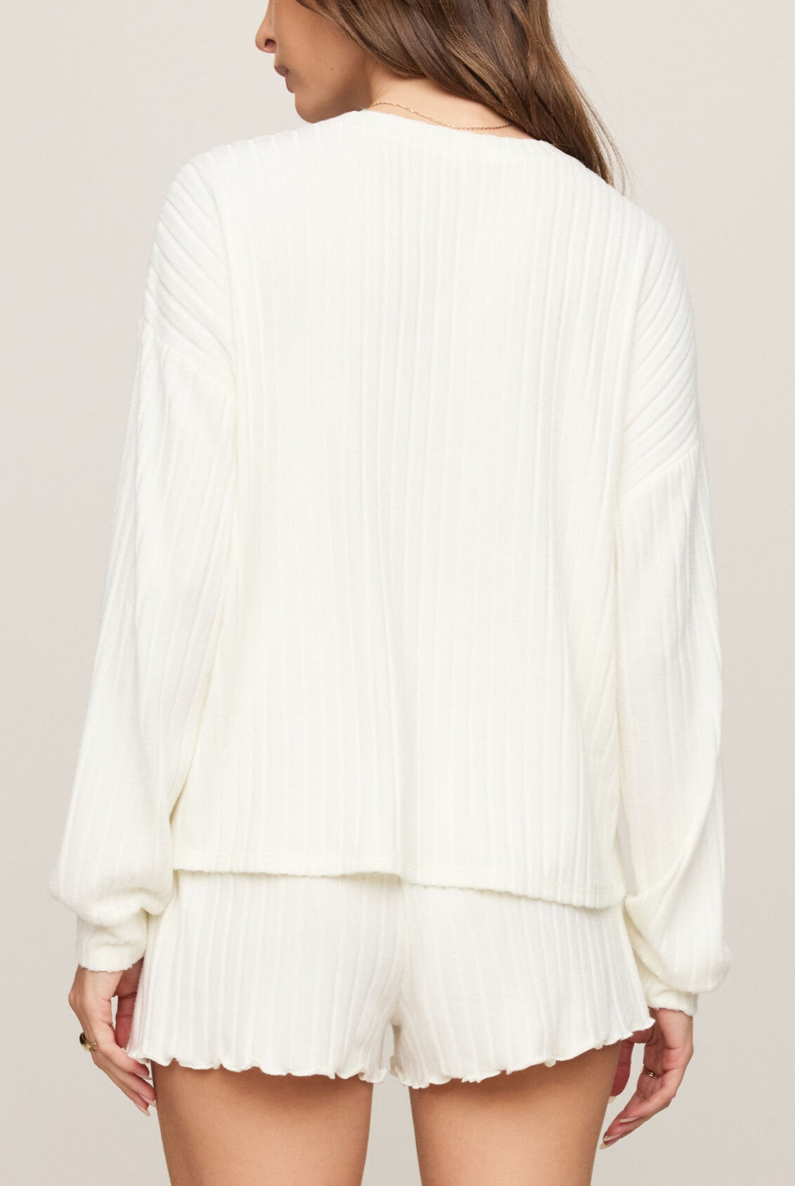 Daydream Rib Long Sleeve Top