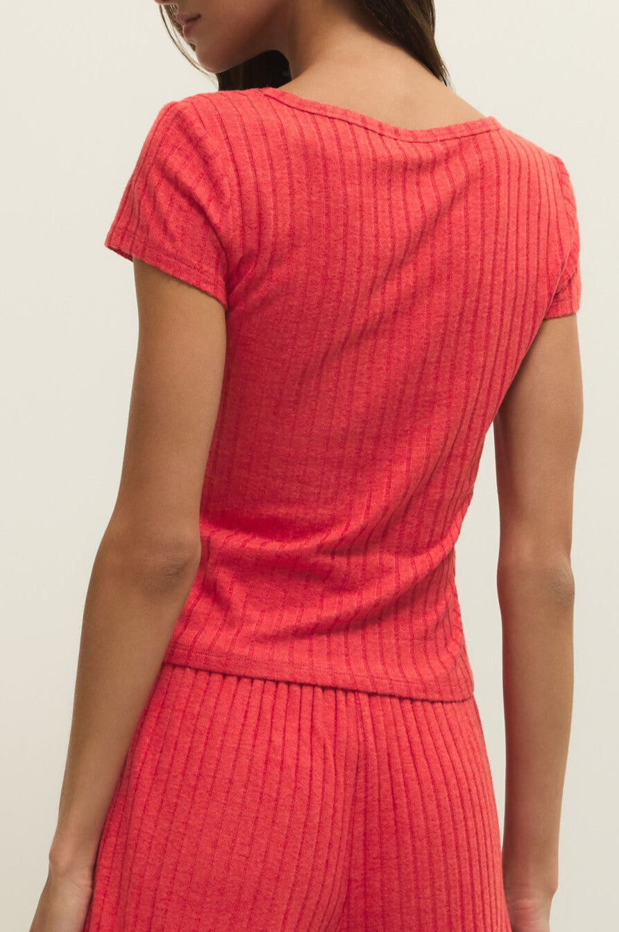 Flower Market Rib Tee