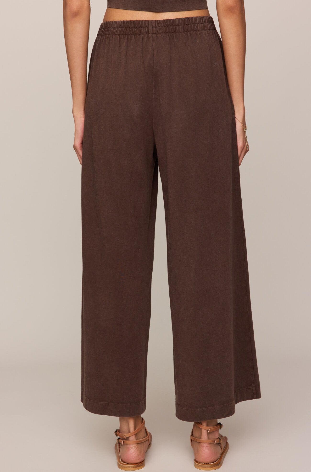 Scout Jersey Crop Flare Pant