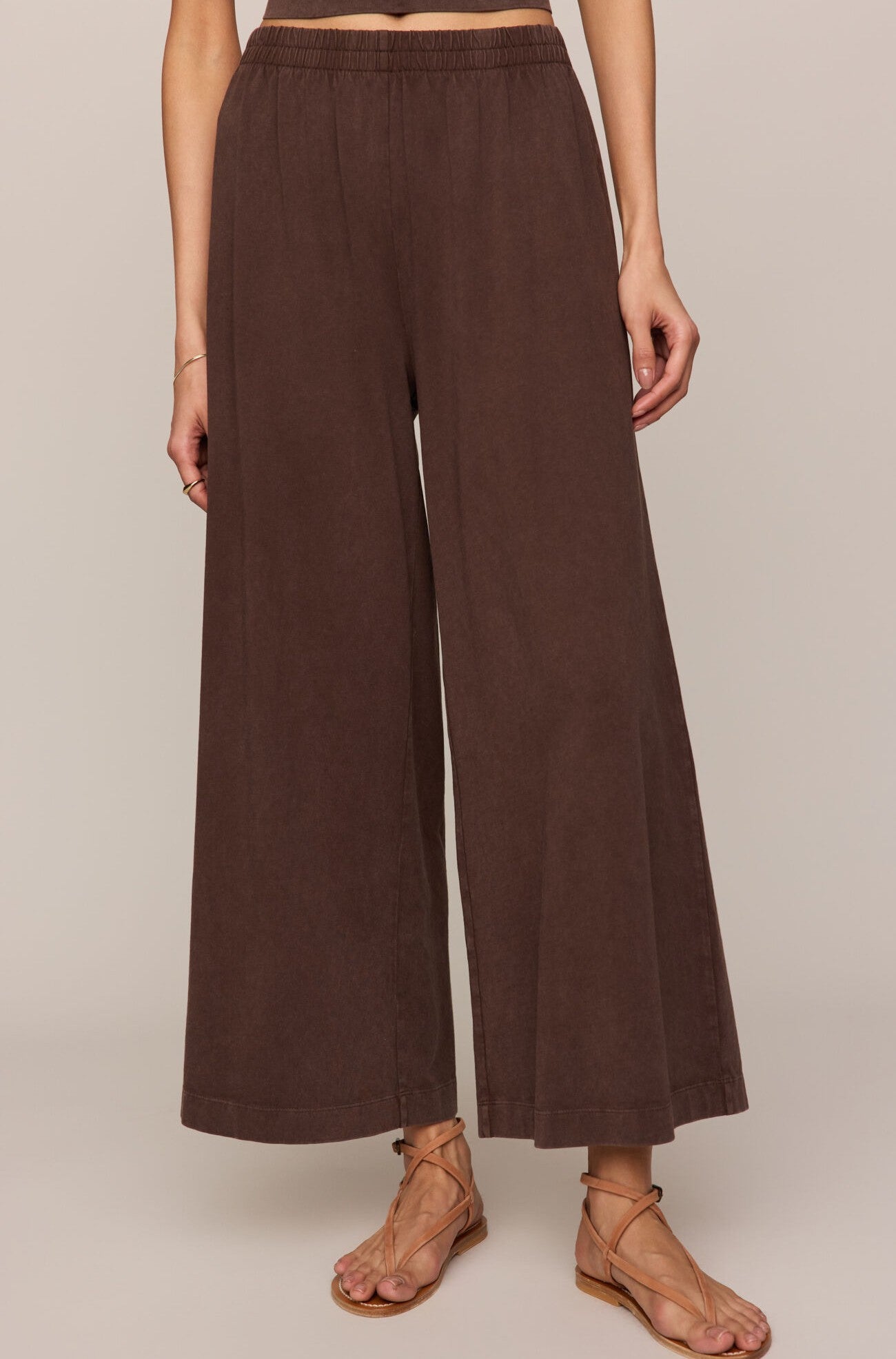 Scout Jersey Crop Flare Pant