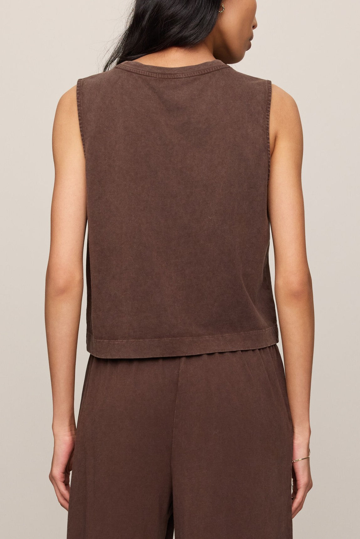 Sloane Jersey Muscle Tank