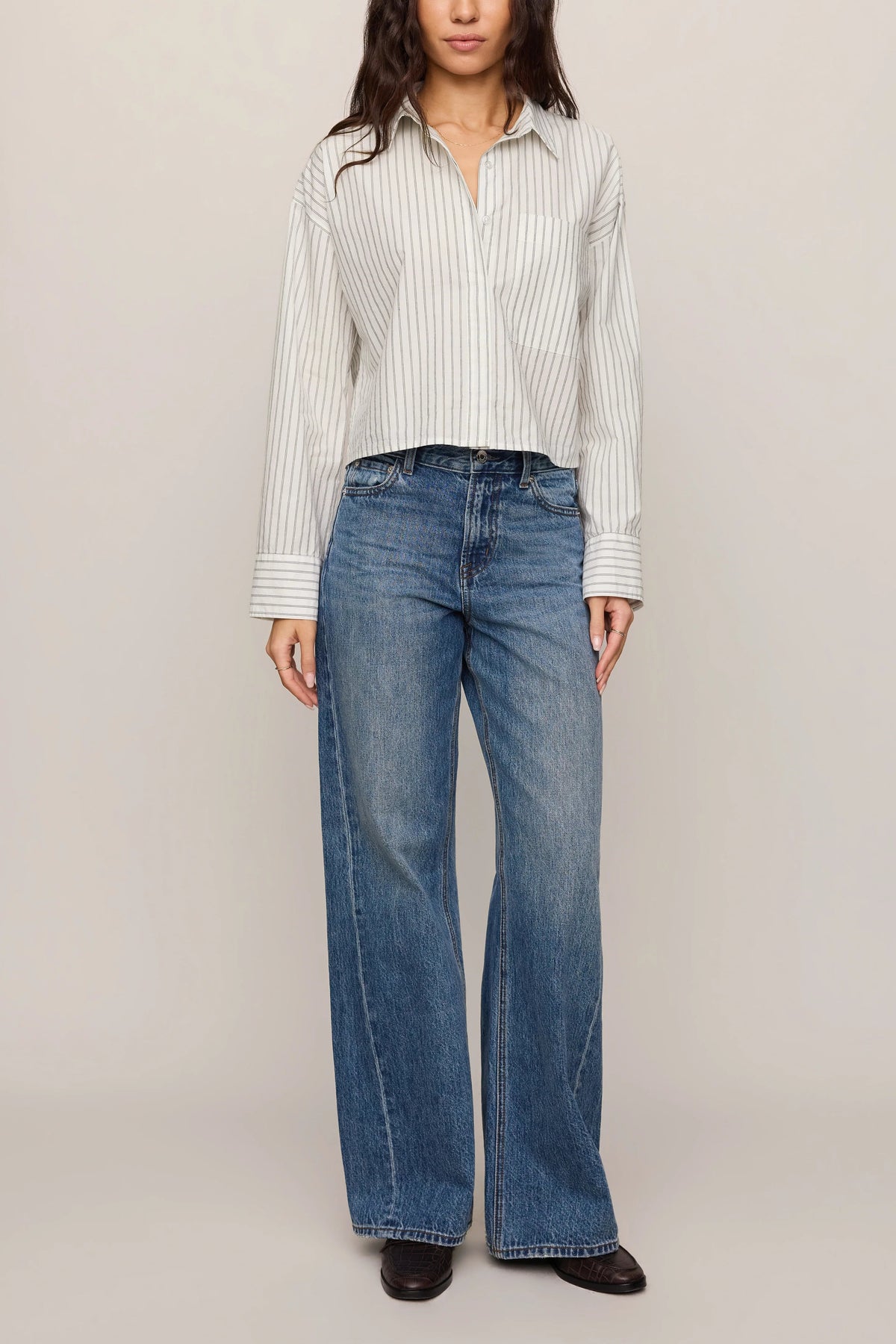 Favorite Striped Button Down