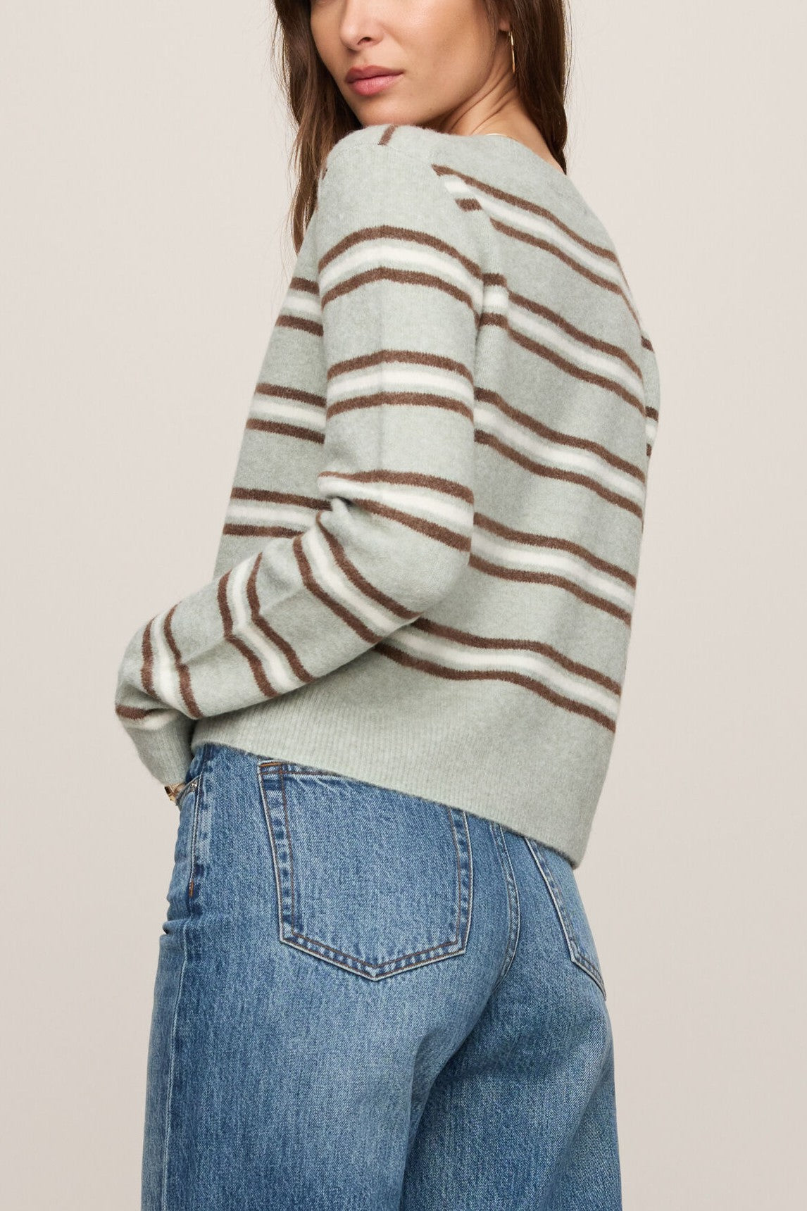 Medina Stripe Cardigan