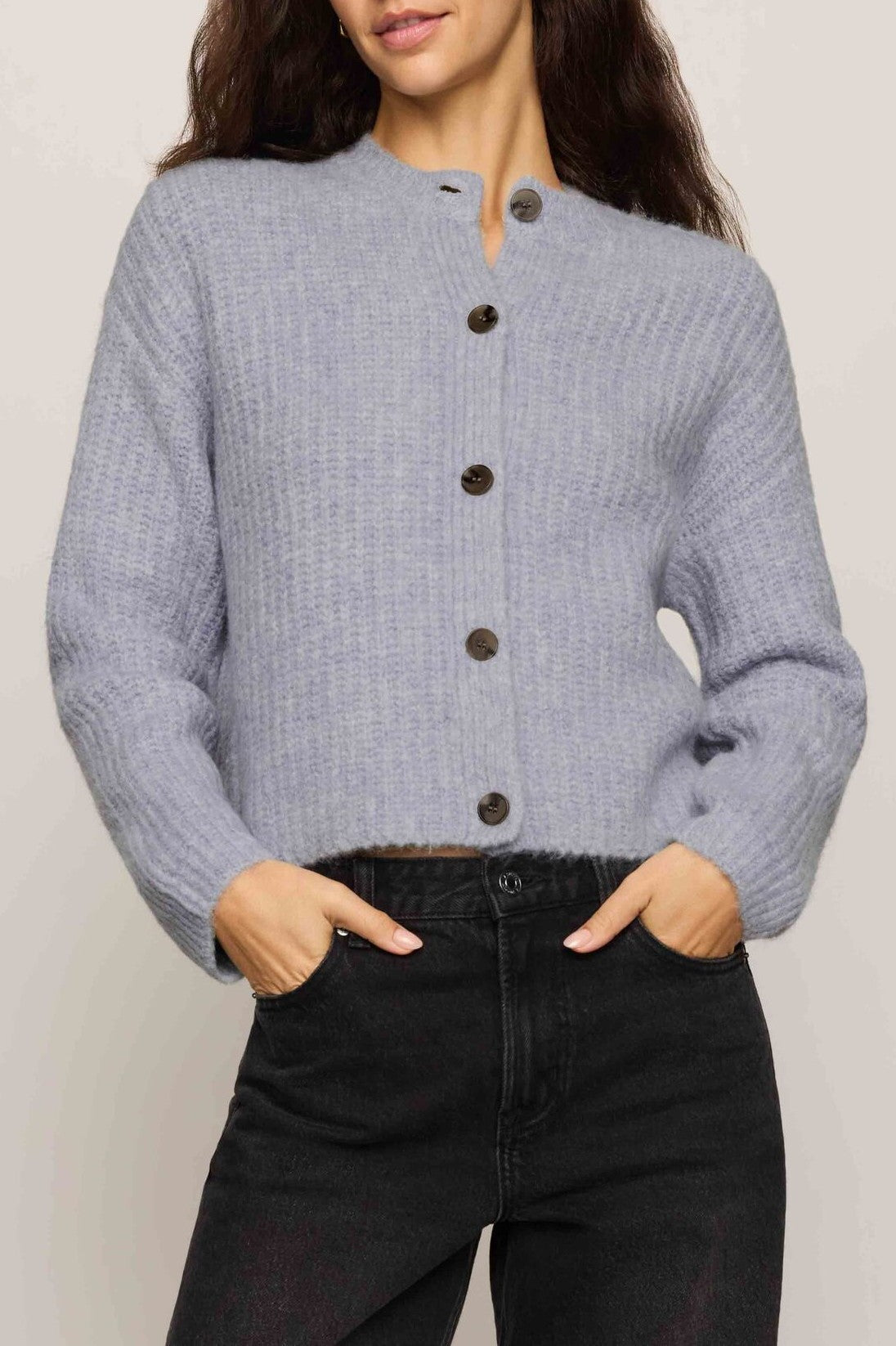 Rosemont Cardigan In Silverlake