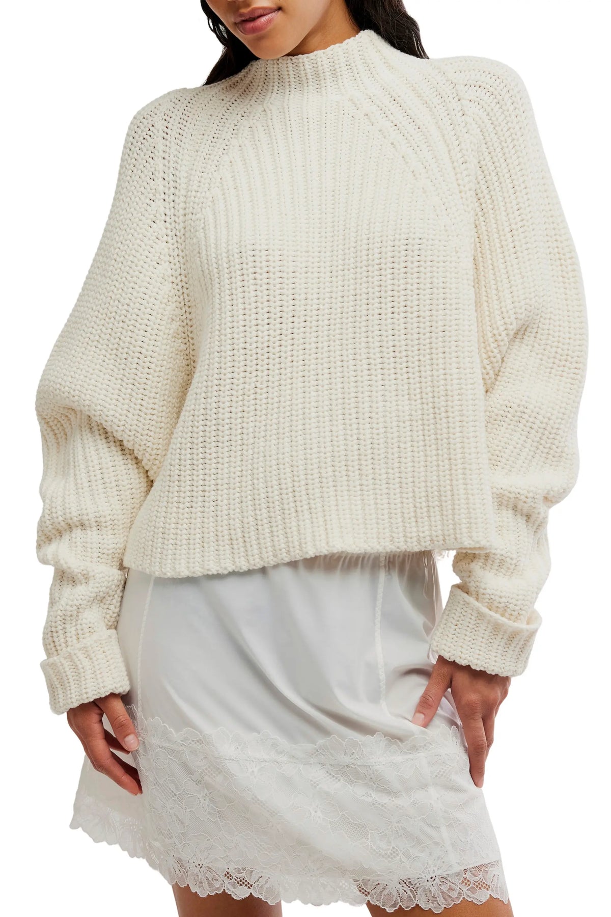 Low Tide Pullover In Marshmellow